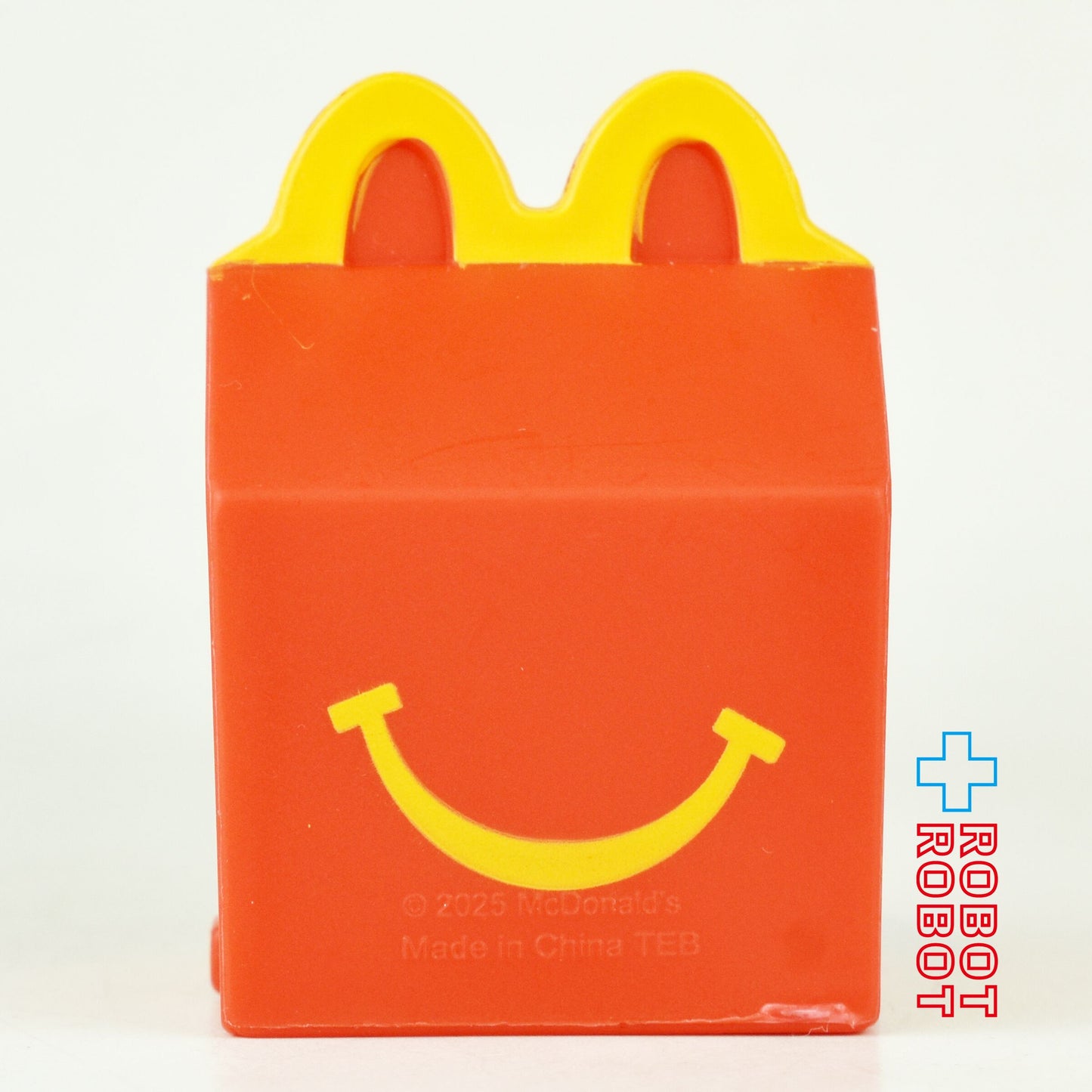 マクドナルド ミニチュアマクドナルド レッドハッピーセットボックス ハッピーミールトイ 2025 中国製 日本流通版 側面にmマーク無し