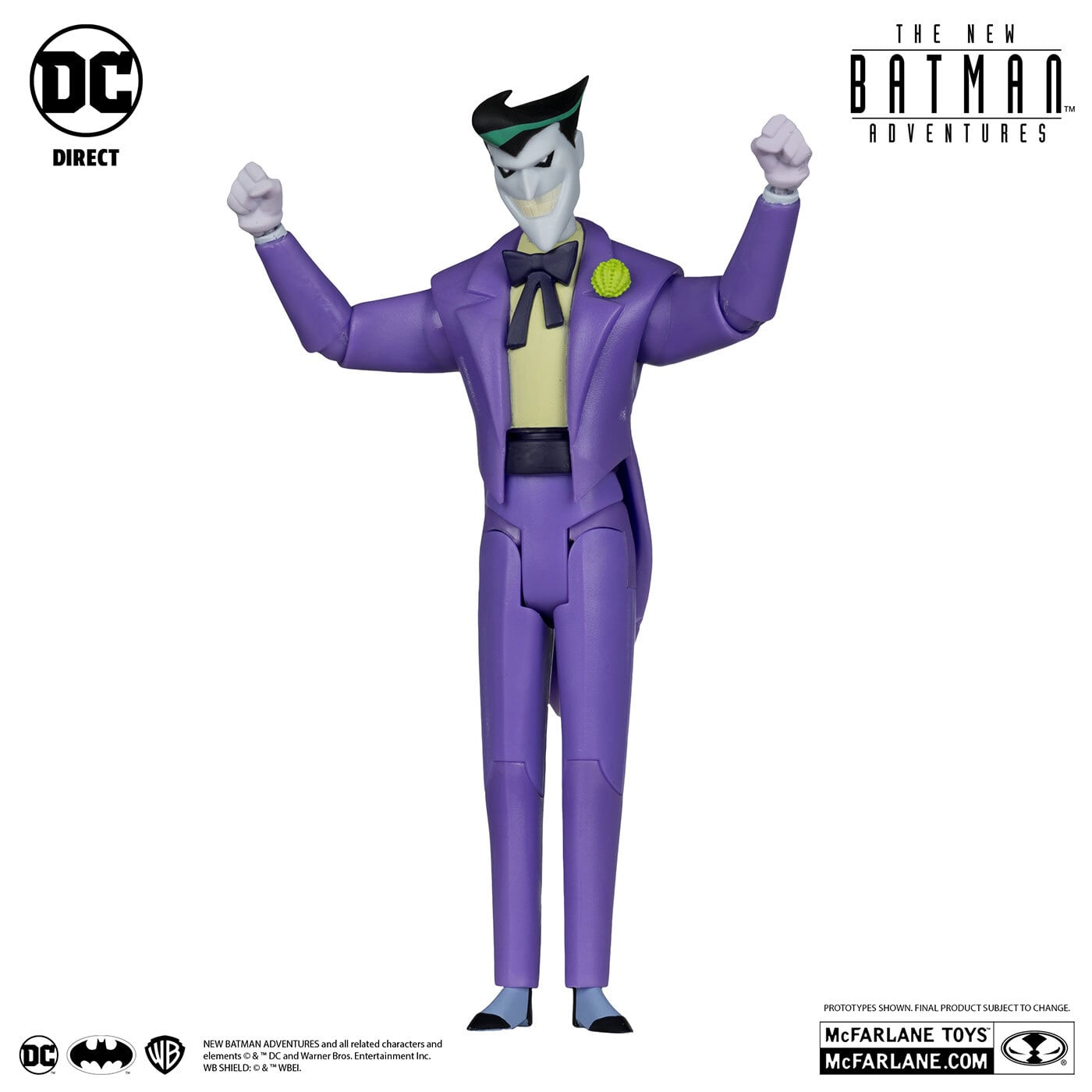 マクファーレン DCダイレクト バットマン アニメイテッド ニュー・バットマン・アドベンチャーズ #13 ジョーカー  6インチ アクションフィギュア 国内版 未開封