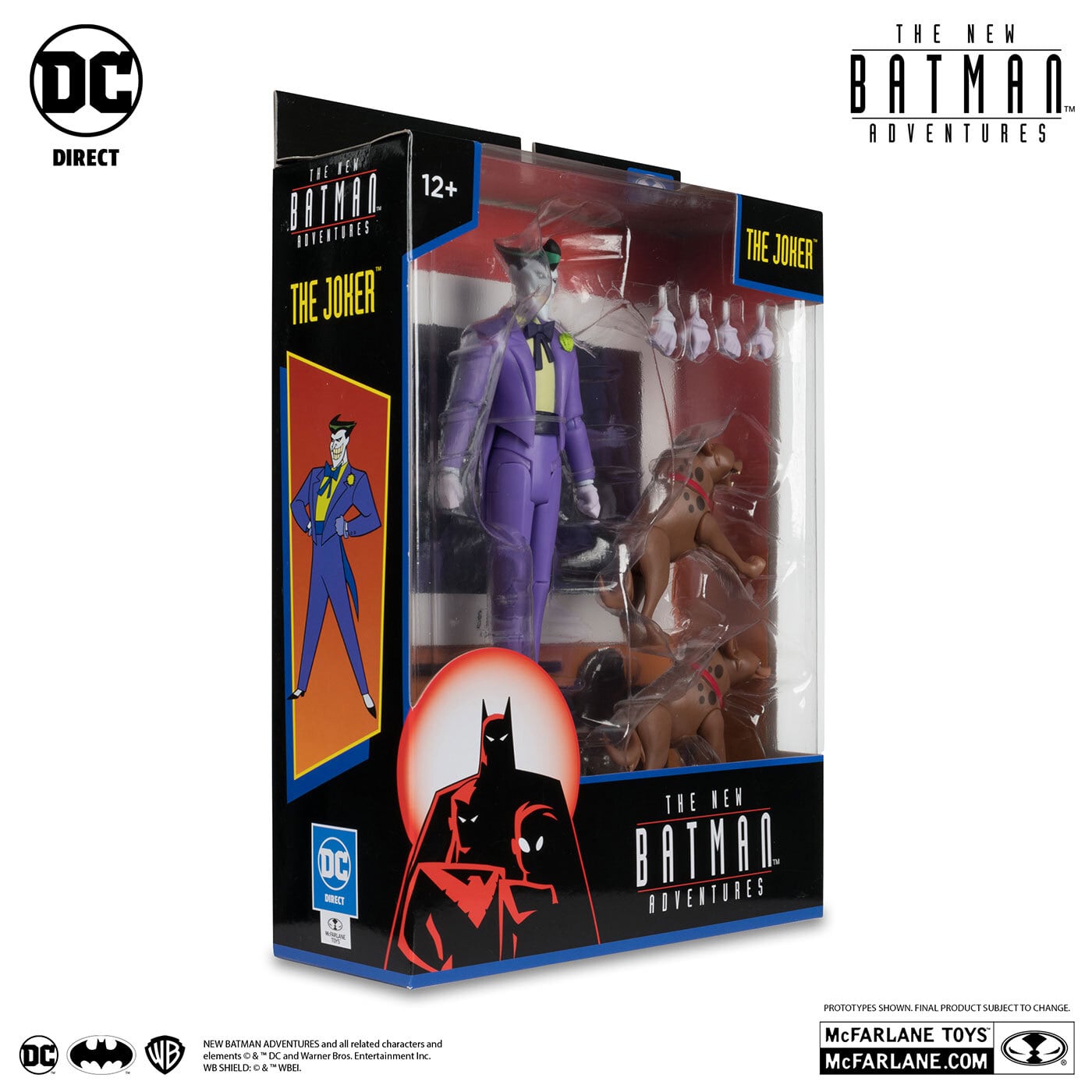 マクファーレン DCダイレクト バットマン アニメイテッド ニュー・バットマン・アドベンチャーズ #13 ジョーカー  6インチ アクションフィギュア 国内版 未開封