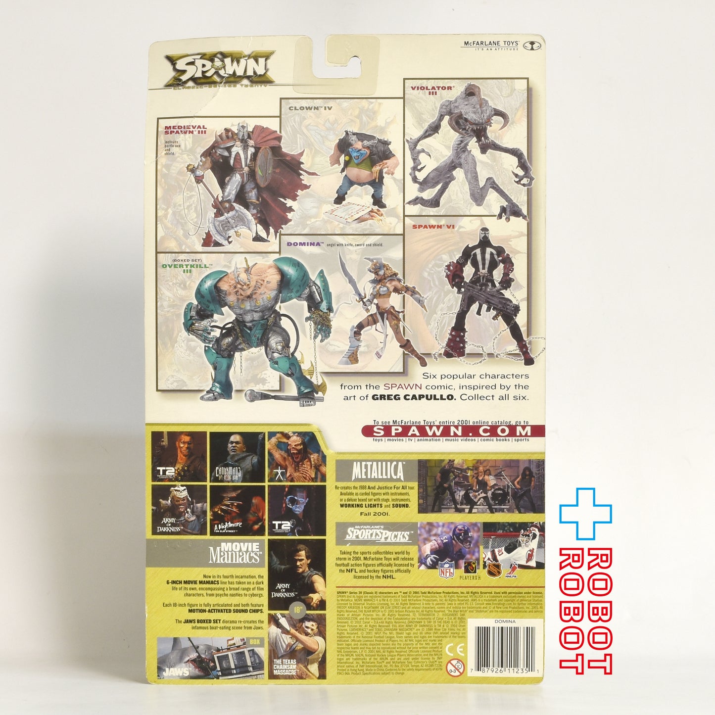 マクファーレン スポーン シリーズ20 ドミナ アクションフィギュア 未開封