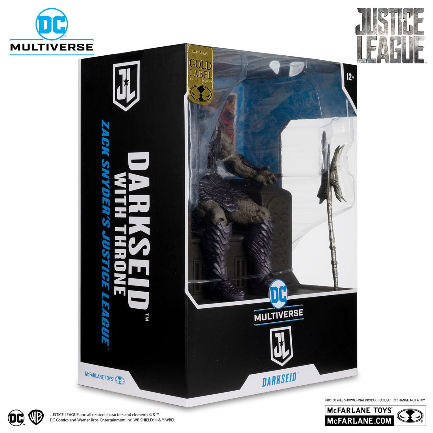 DC マルチバース ジャスティス・リーグ ザック・スナイダーカット ダークサイド (玉座付き) 7インチ アクションフィギュア 未開封