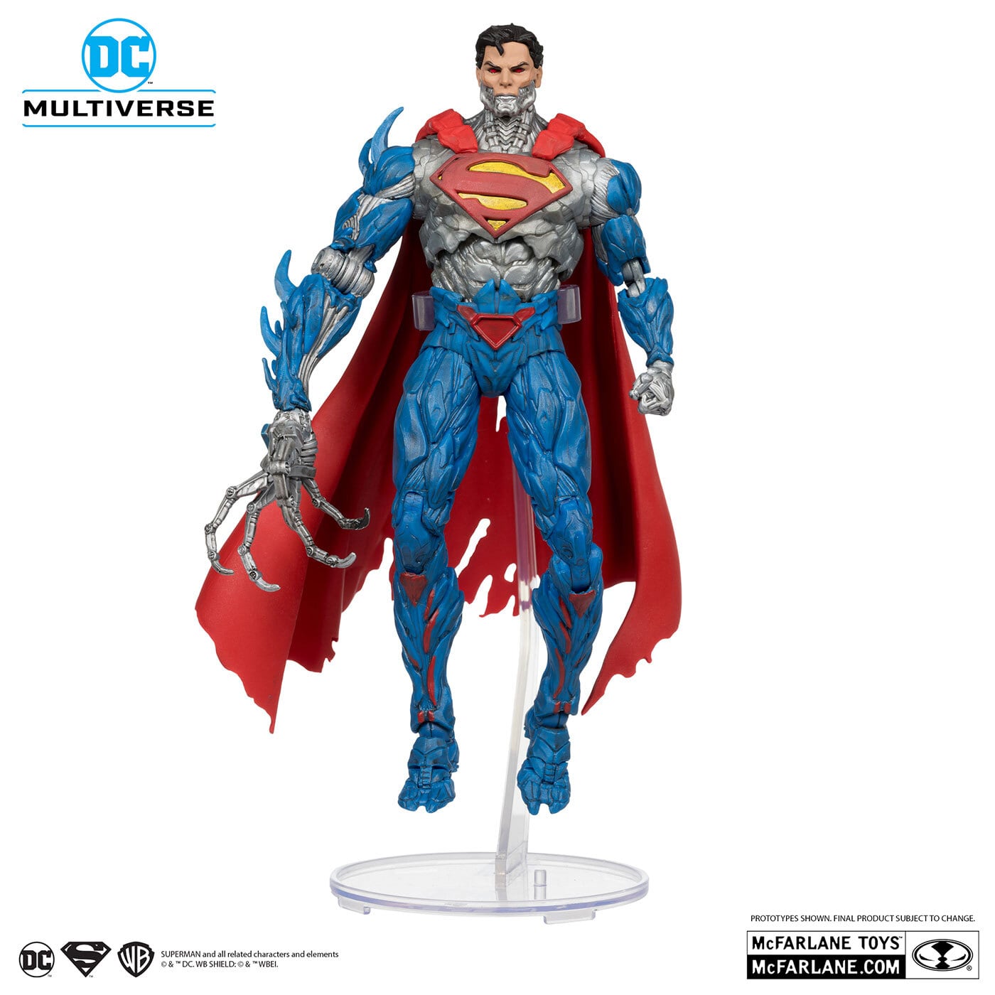 DC マルチバース コミック The New 52 #277 サイボーグスーパーマン 7インチ アクションフィギュア 国内版 未開封