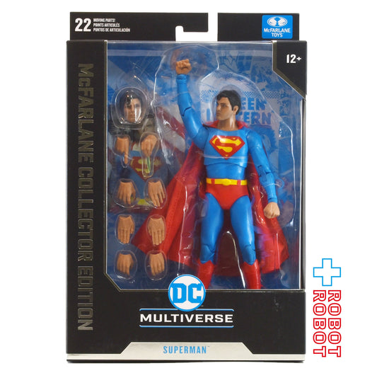DC マルチバース マクファーレン・コレクター・エディション スーパーマン 7インチ アクションフィギュア 国内版 未開封