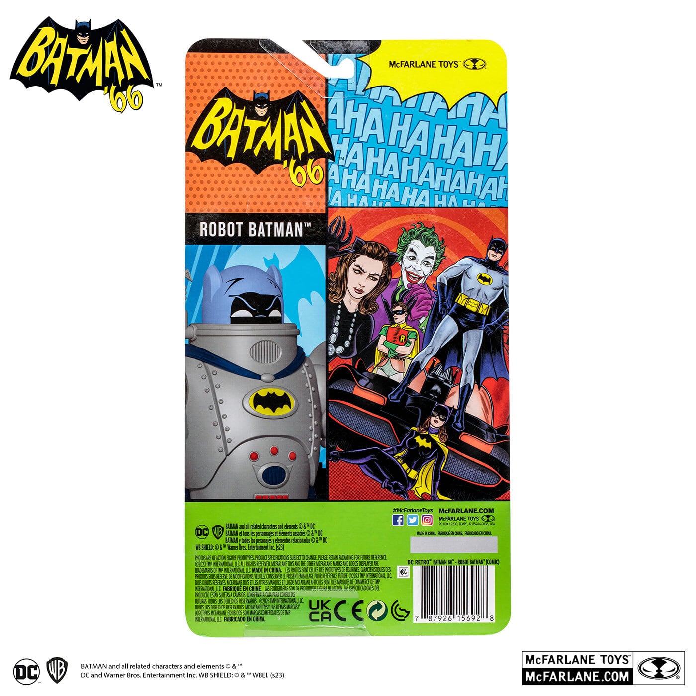 DCレトロ Batman '66 ロボット・バットマン 6インチ アクションフィギュア 未開封