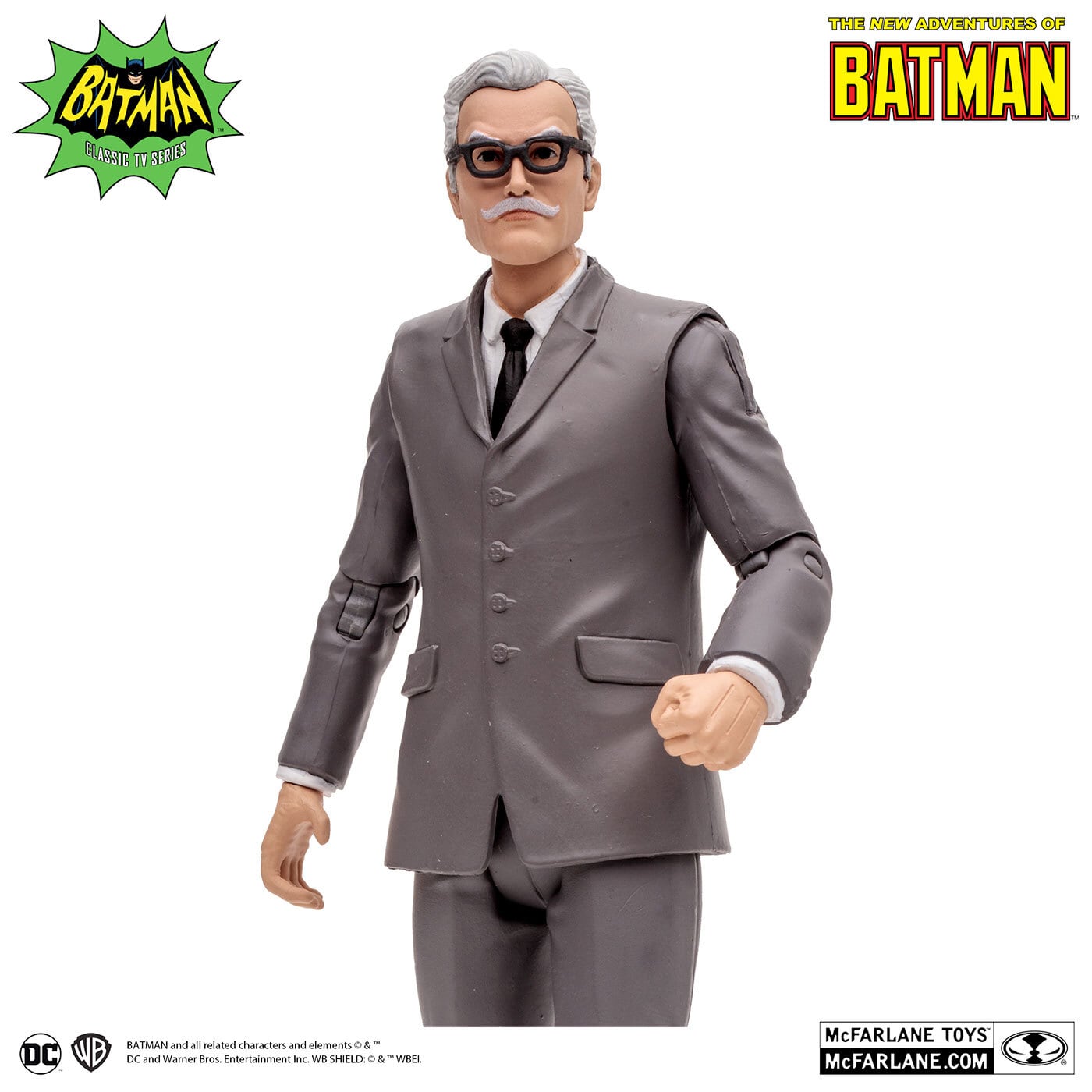 DCレトロ 電光石火バットマン #33 ゴードン本部長 6インチ アクションフィギュア 国内版 未開封