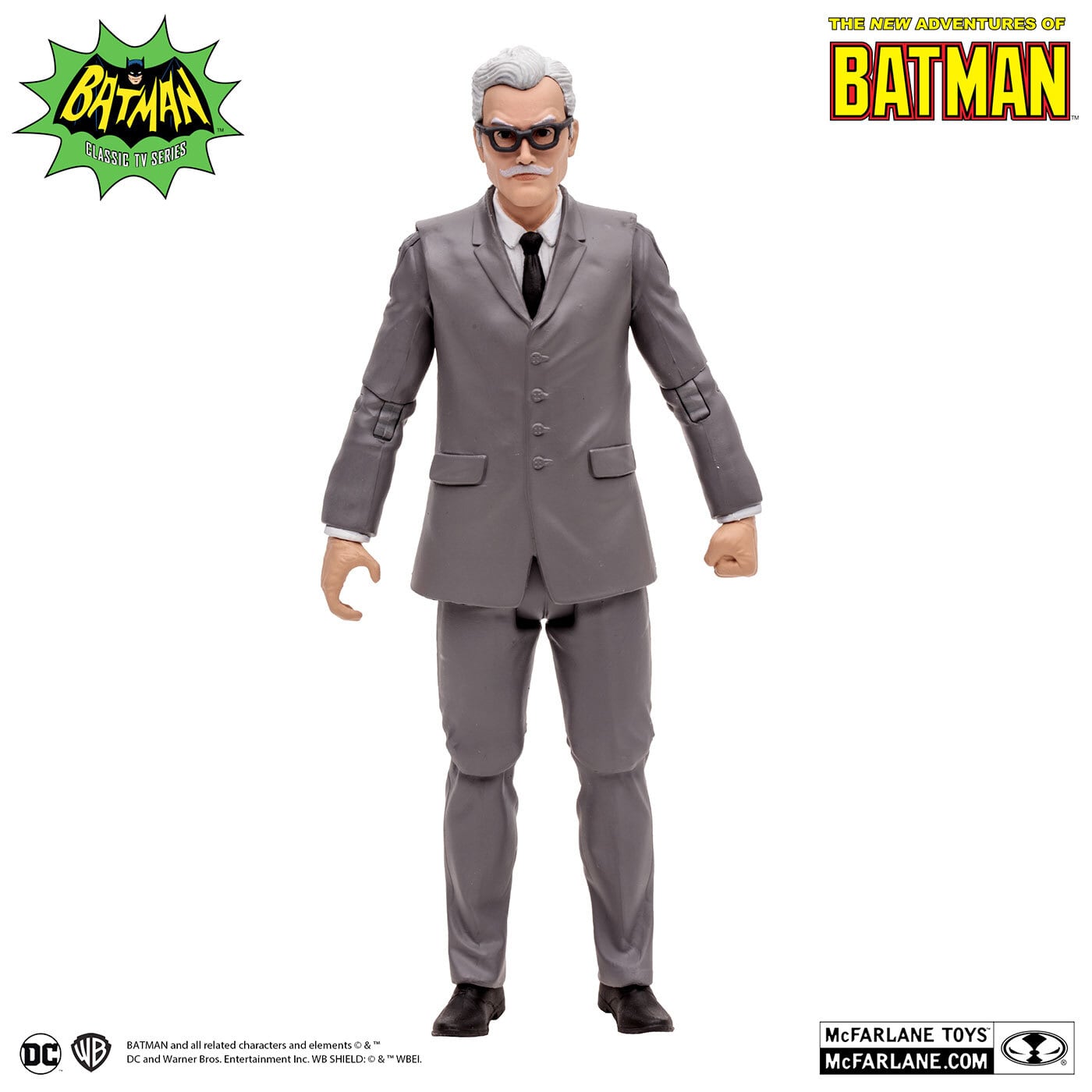 DCレトロ 電光石火バットマン #33 ゴードン本部長 6インチ アクションフィギュア 国内版 未開封