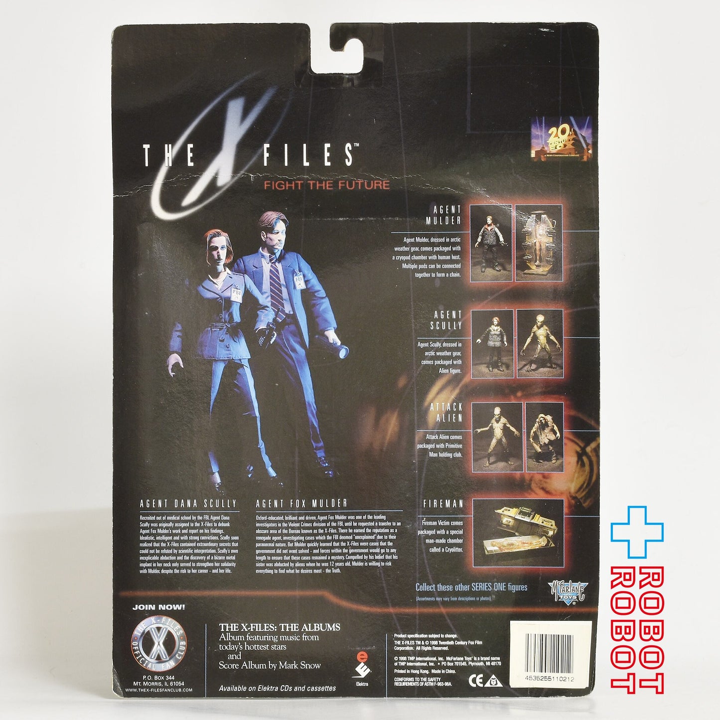 マクファーレン Xファイルズ  スカリー捜査官 アクションフィギュア 未開封