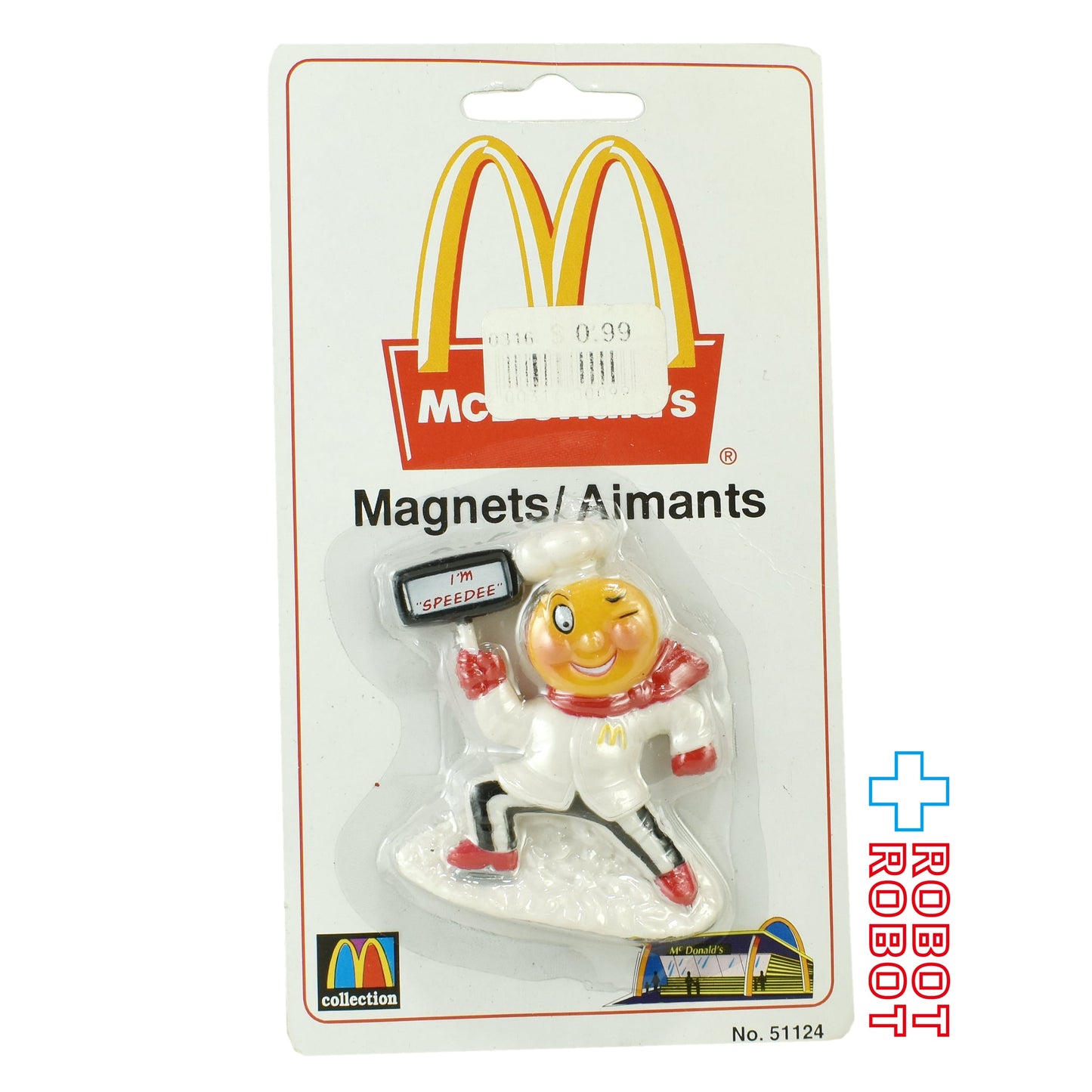 マクドナルドコレクション マグネット スピーディー 未開封