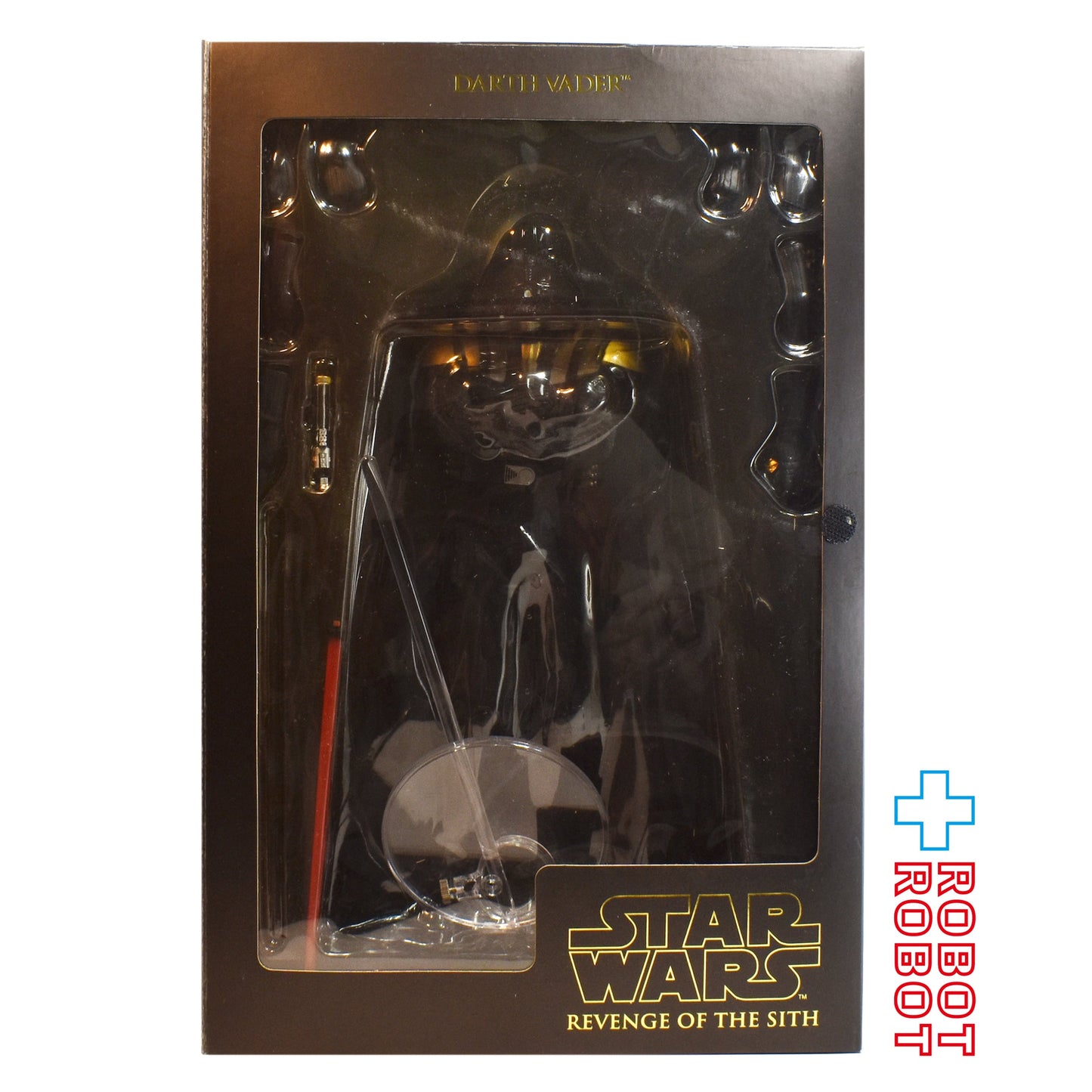 メディコム RAH リアルアクションヒーローズ  スター・ウォーズ ダース・ベイダー [ROTS] 1/6 アクションフィギュア 開封 - ROBOTROBOT