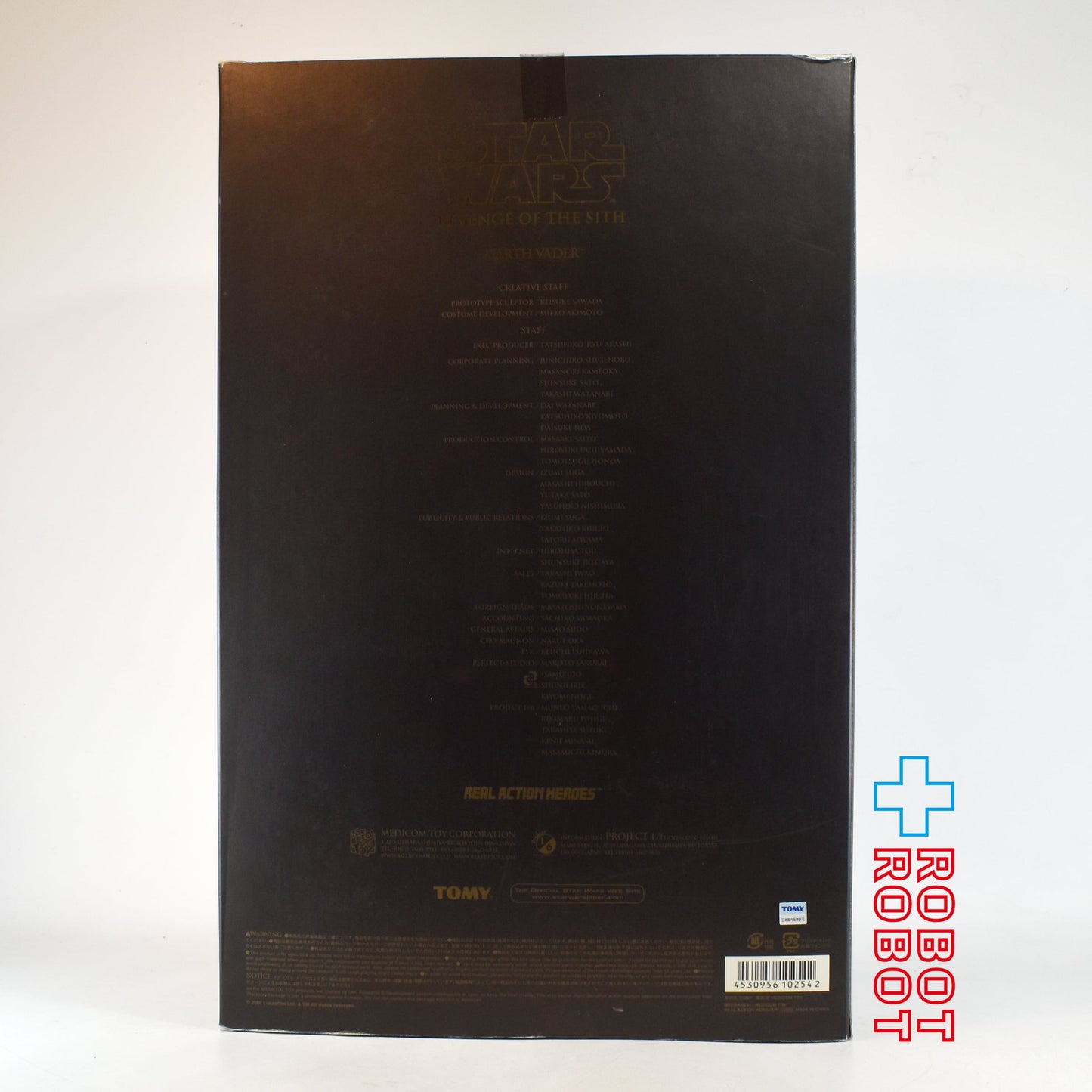 メディコム RAH リアルアクションヒーローズ  スター・ウォーズ ダース・ベイダー [ROTS] 1/6 アクションフィギュア 開封 - ROBOTROBOT