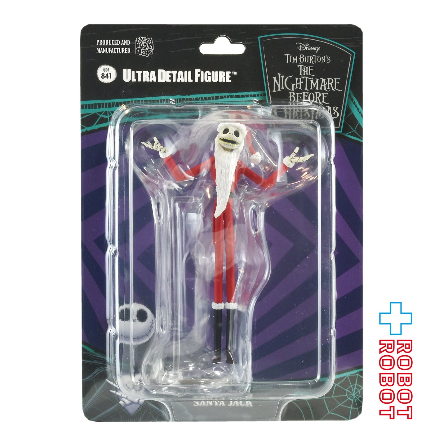 メディコム UDF ナイトメアー・ビフォア・クリスマス サンタ・ジャック ビニールフィギュア 未開封