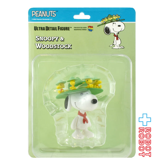 メディコム UDF ピーナッツ シリーズ18 スヌーピー & ウッドストック ビニールフィギュア 未開封