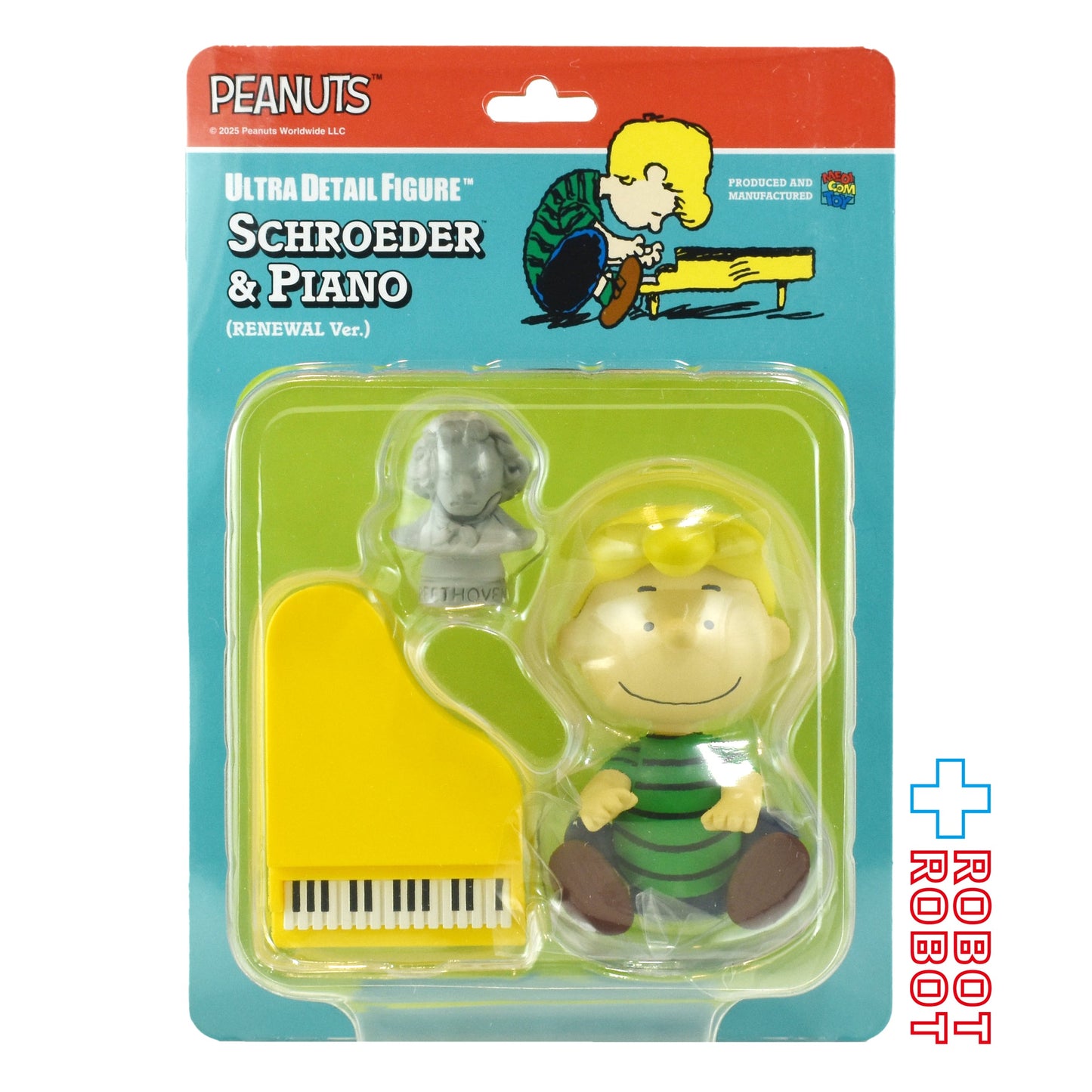 メディコム UDF ピーナッツ シュローダー & ピアノ リニューアルVer. ビニールフィギュア 未開封