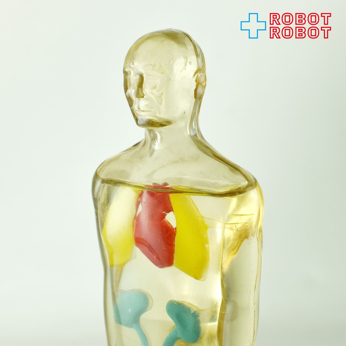 メルクアンドカンパニー DIURIL クリア人体模型 アドバタイジング ディスプレイ フィギュア 1958