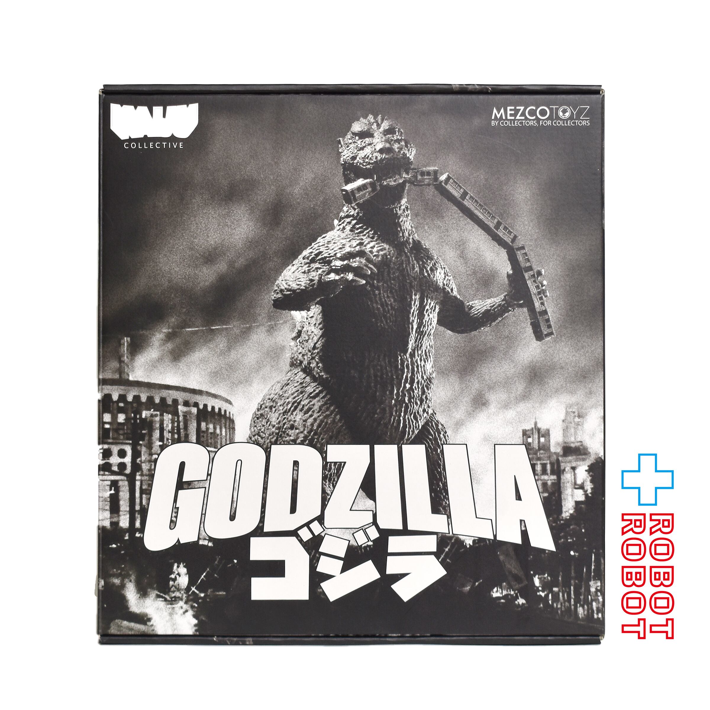 ゴジラフィギュア12点セット メズコ 怪獣コレクティブ ゴジラ (1954) ブラック & ホワイト