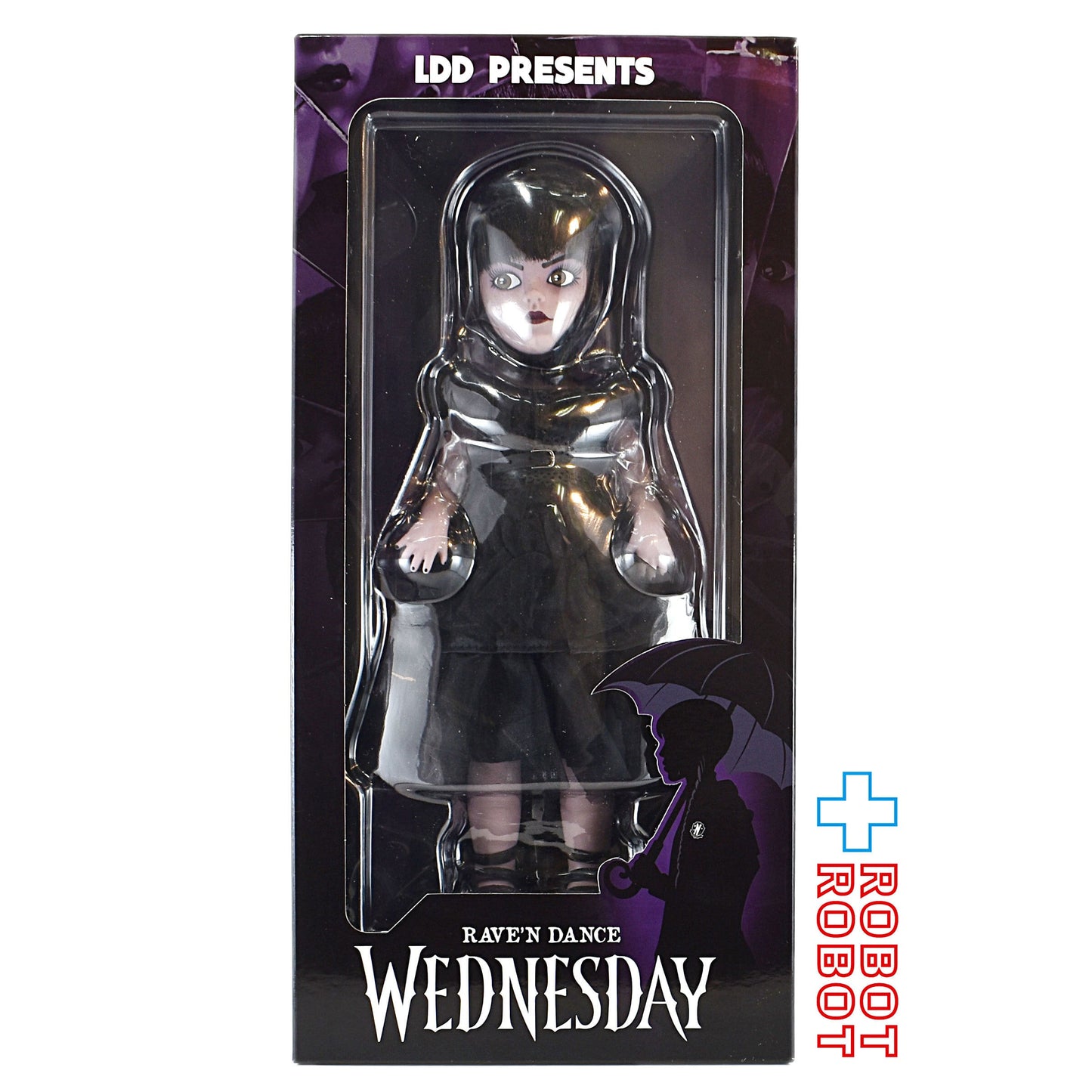 リビングデッドドールズ アダムス・ファミリー  ウェンズデー・アダムス 10インチ ダンシング 人形 未開封