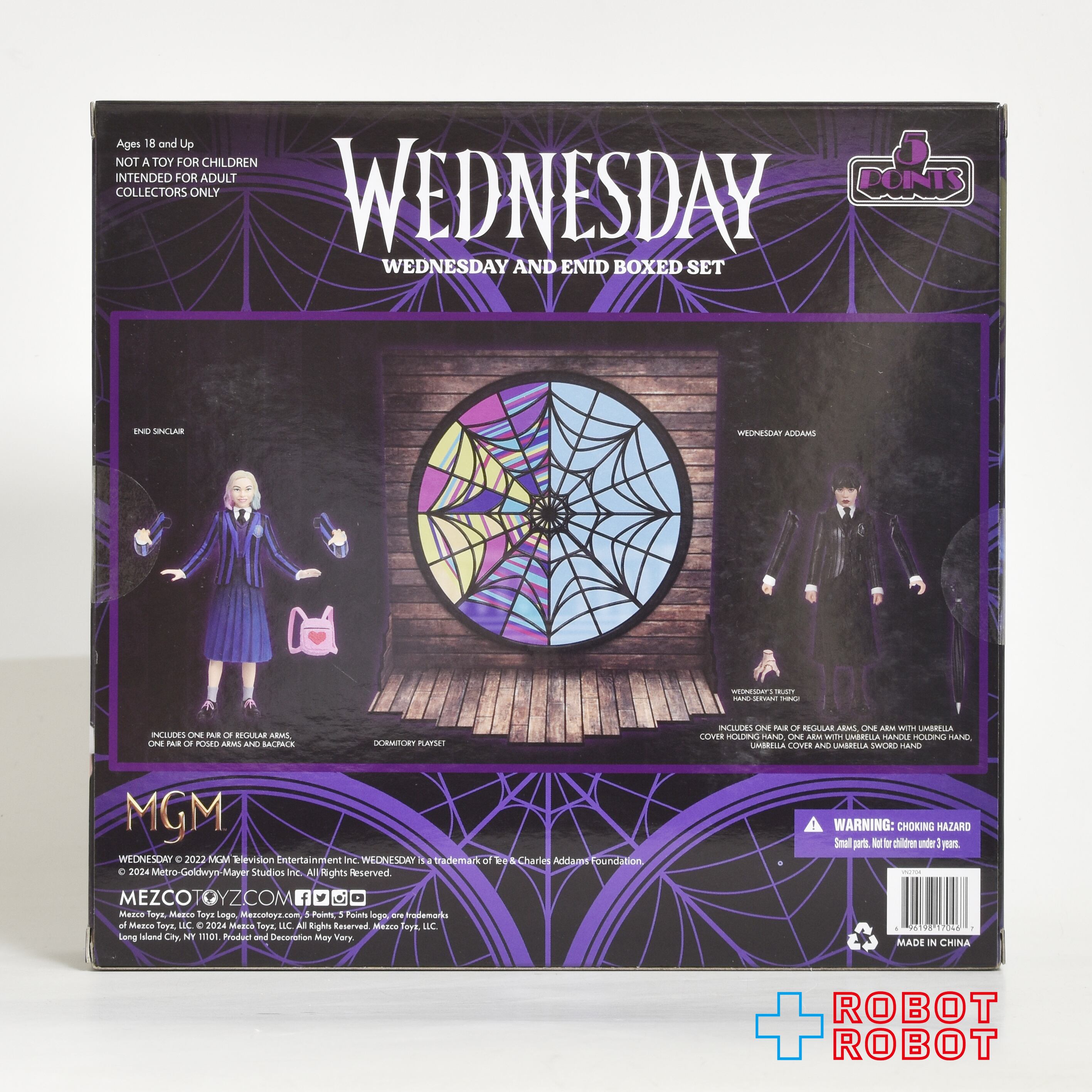 メズコ アダムス・ファミリー ウェンズデー・アダムス & イーニッド 5