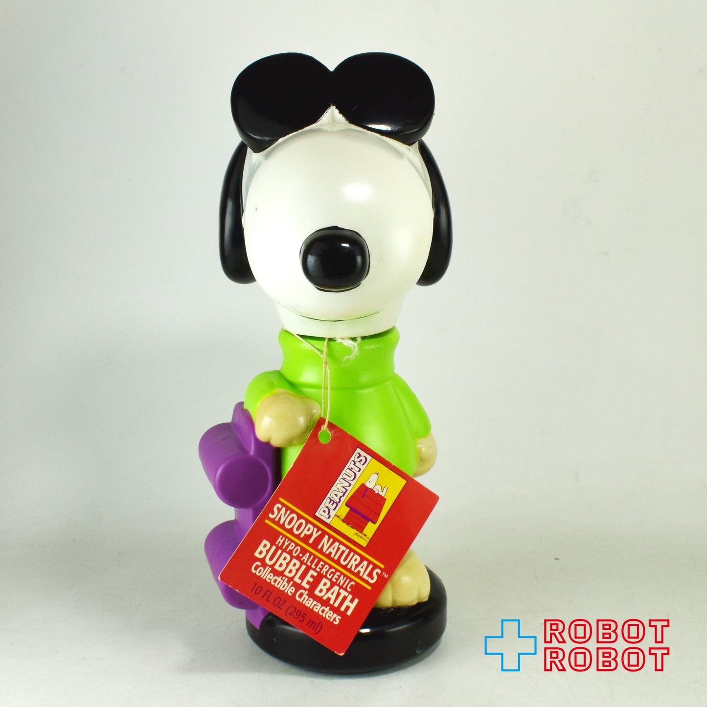スヌーピー ジョークール ソーキー シャンプー バブルバスボトル フィギュア  紙タグ付