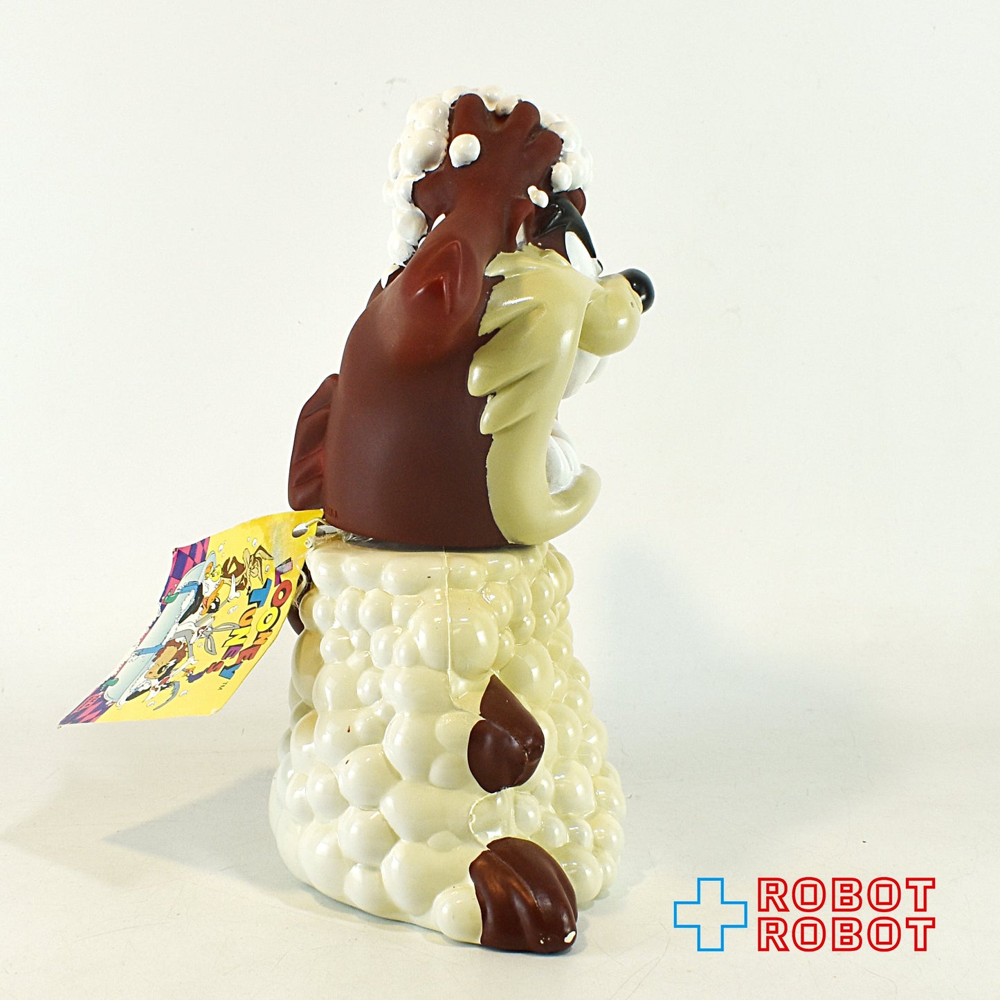 ルーニー・テューンズ  タズマニアン・デビル ソーキー シャンプー バブルバスボトル フィギュア 1997 紙タグ付