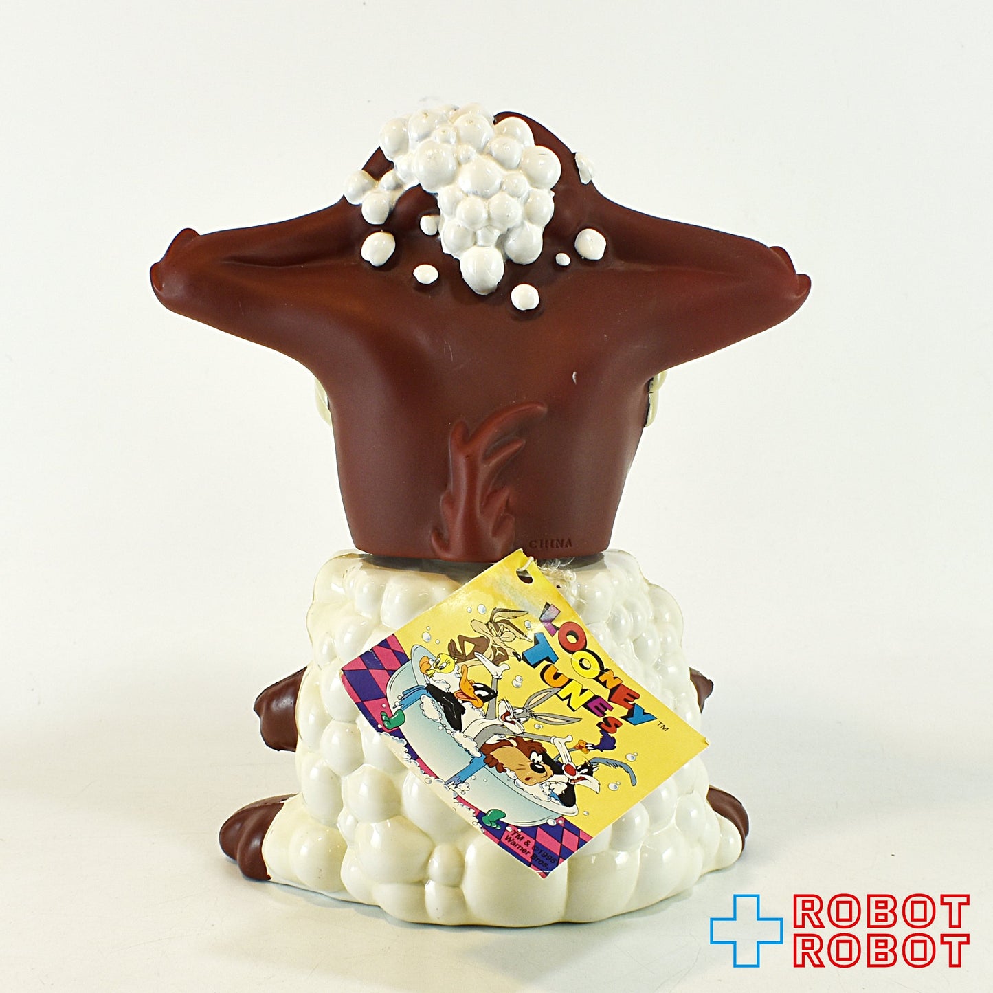 ルーニー・テューンズ  タズマニアン・デビル ソーキー シャンプー バブルバスボトル フィギュア 1997 紙タグ付