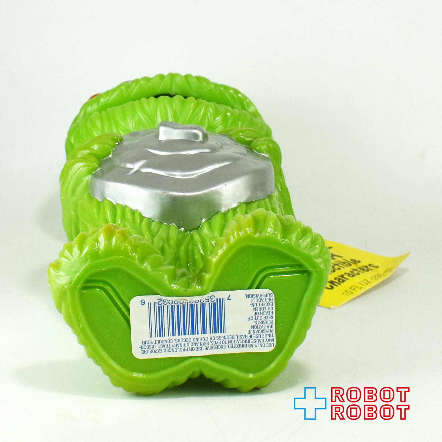 セサミストリート オスカー ソーキー バブルバス シャンプーボトル 紙タグ付