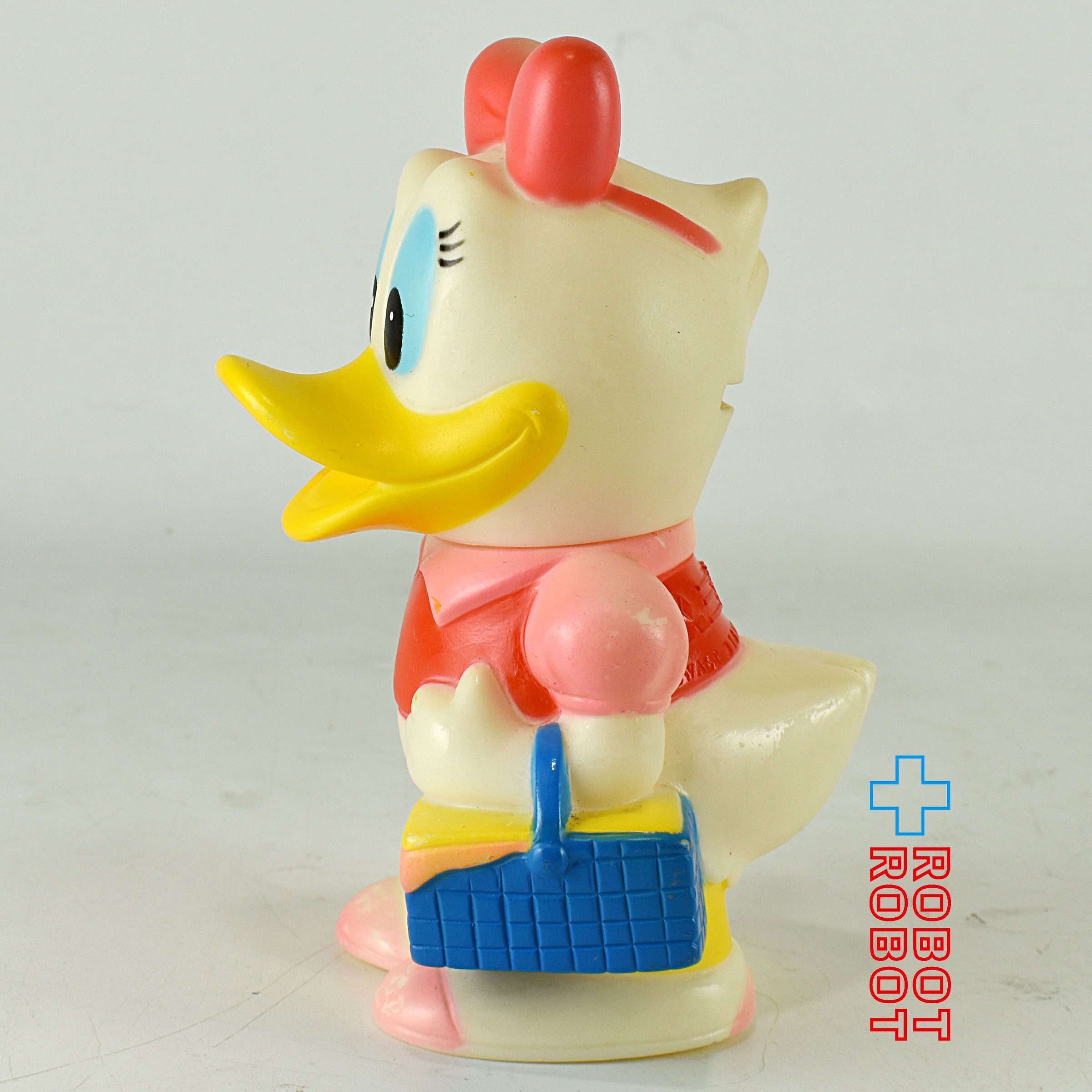 三菱銀行 ディズニー デイジーダック ピクニック ソフビ貯金箱