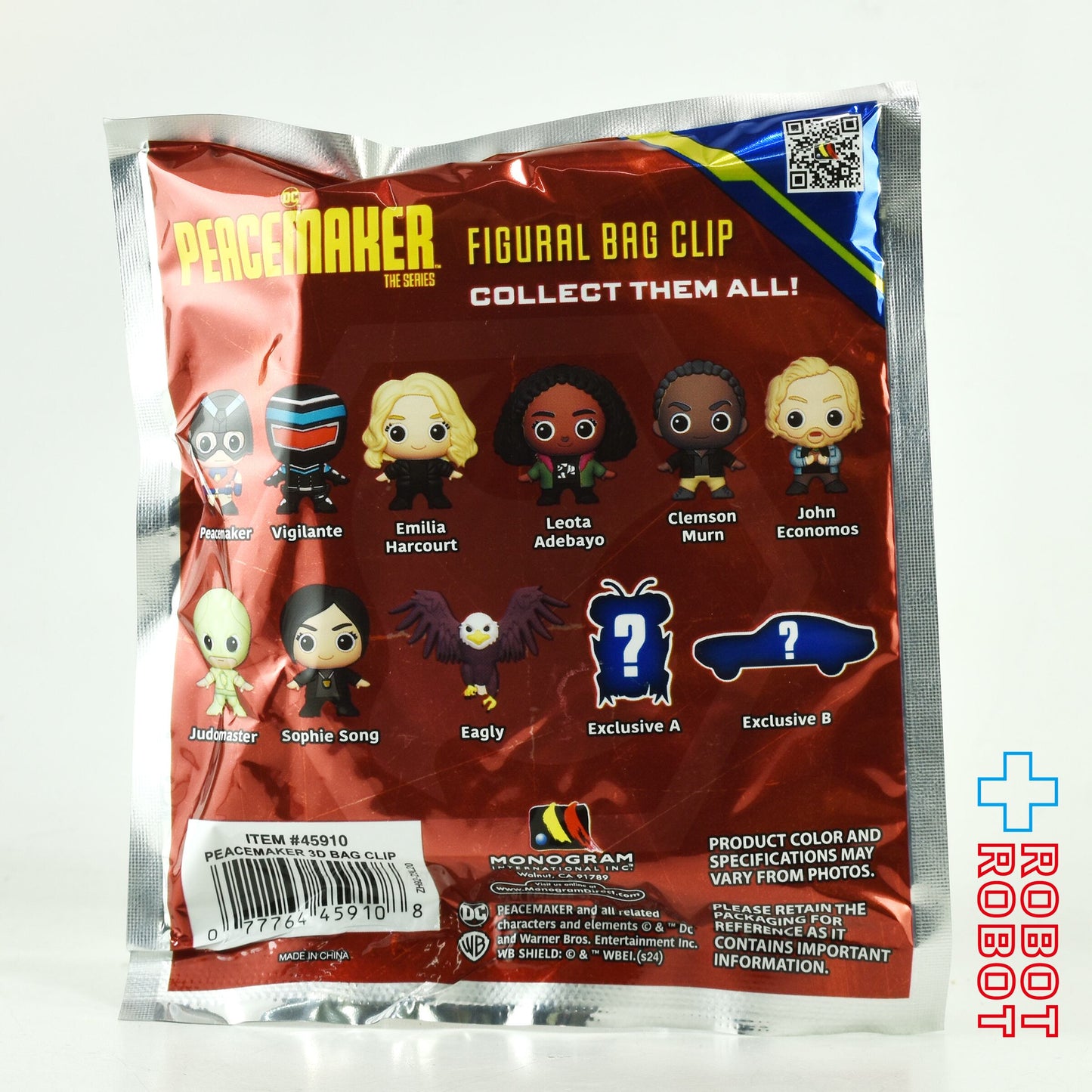 モノグラム 3Dフォーム バッグ クリップ ピースメーカー 1パック 未開封