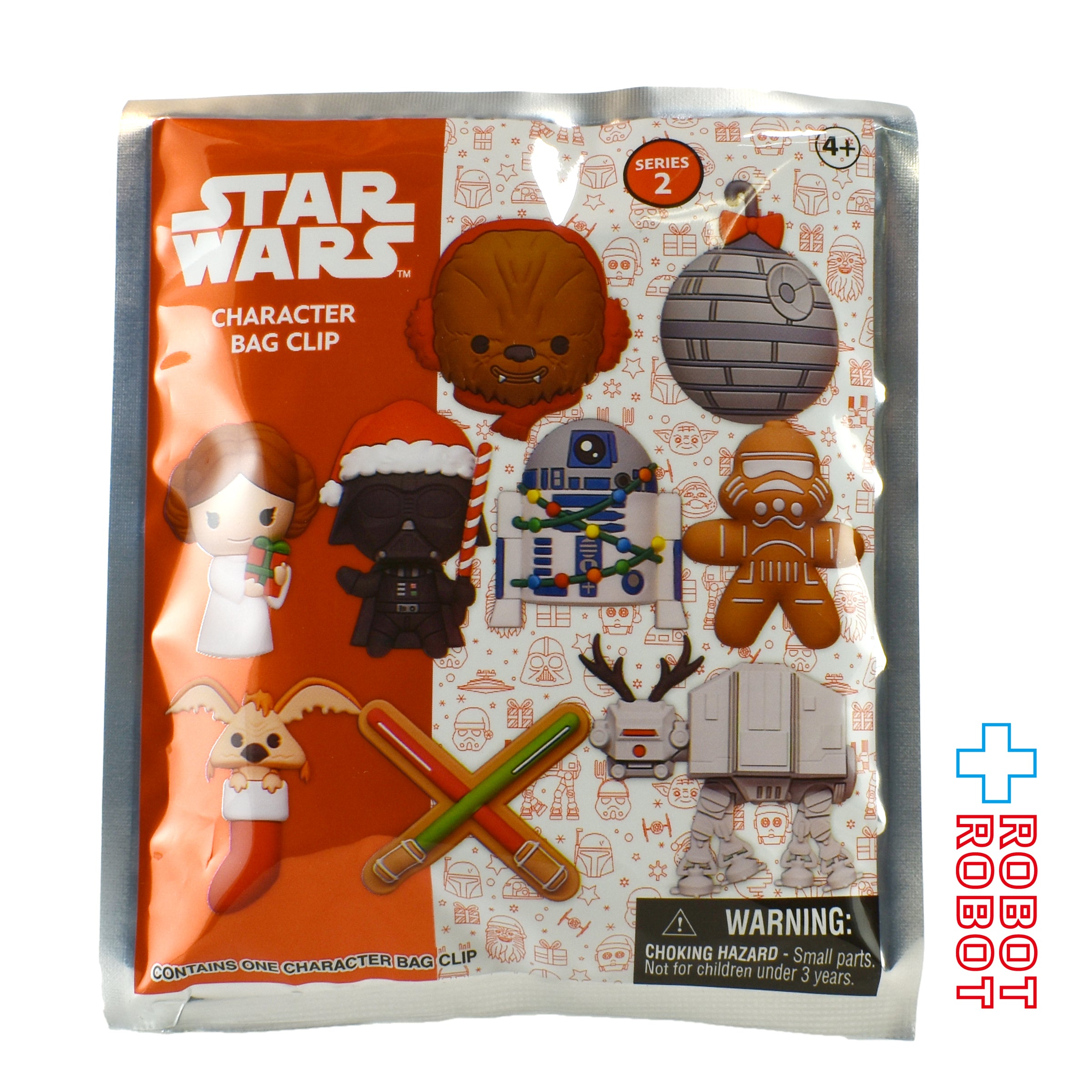 モノグラム 3Dフォーム バッグクリップ スター・ウォーズ ホリデー