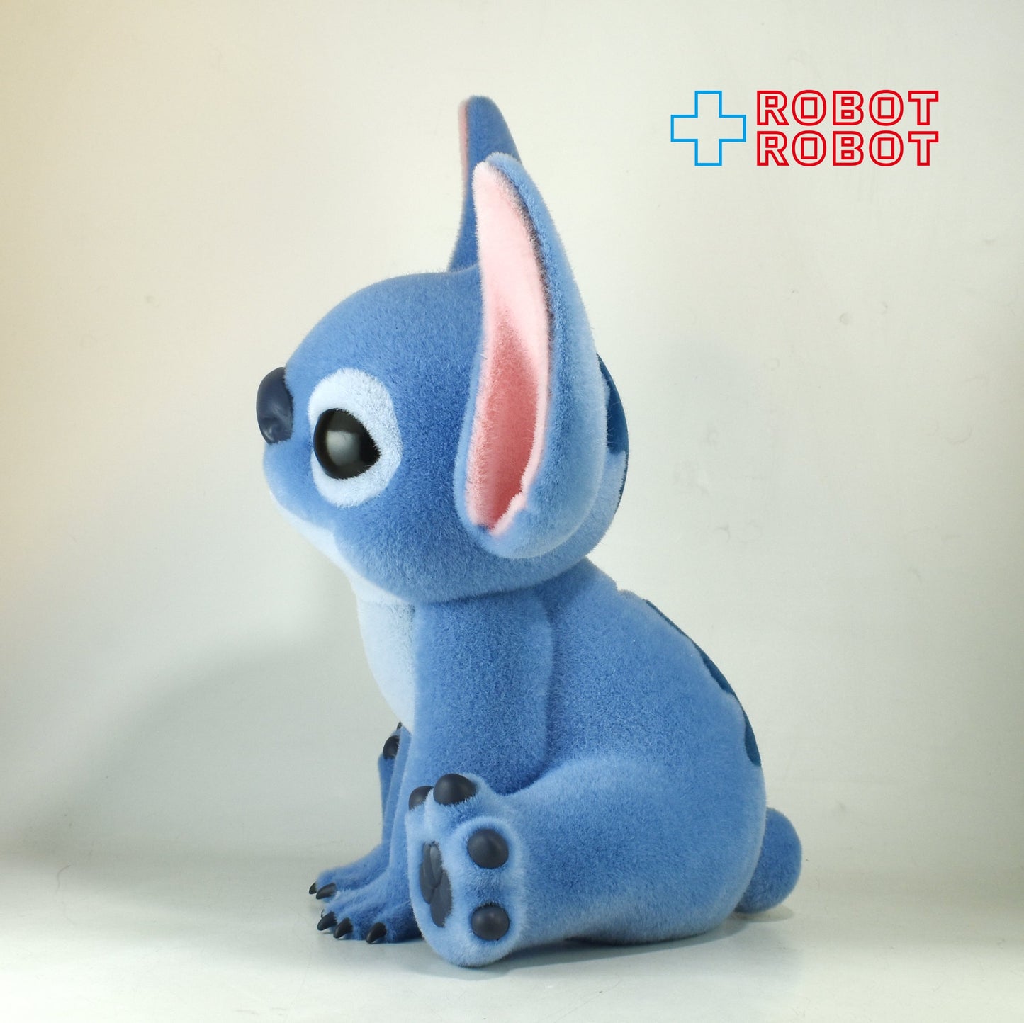 モノグラム ディズニー リロ & スティッチ / スティッチ フロッキーVer. ソフビ貯金箱