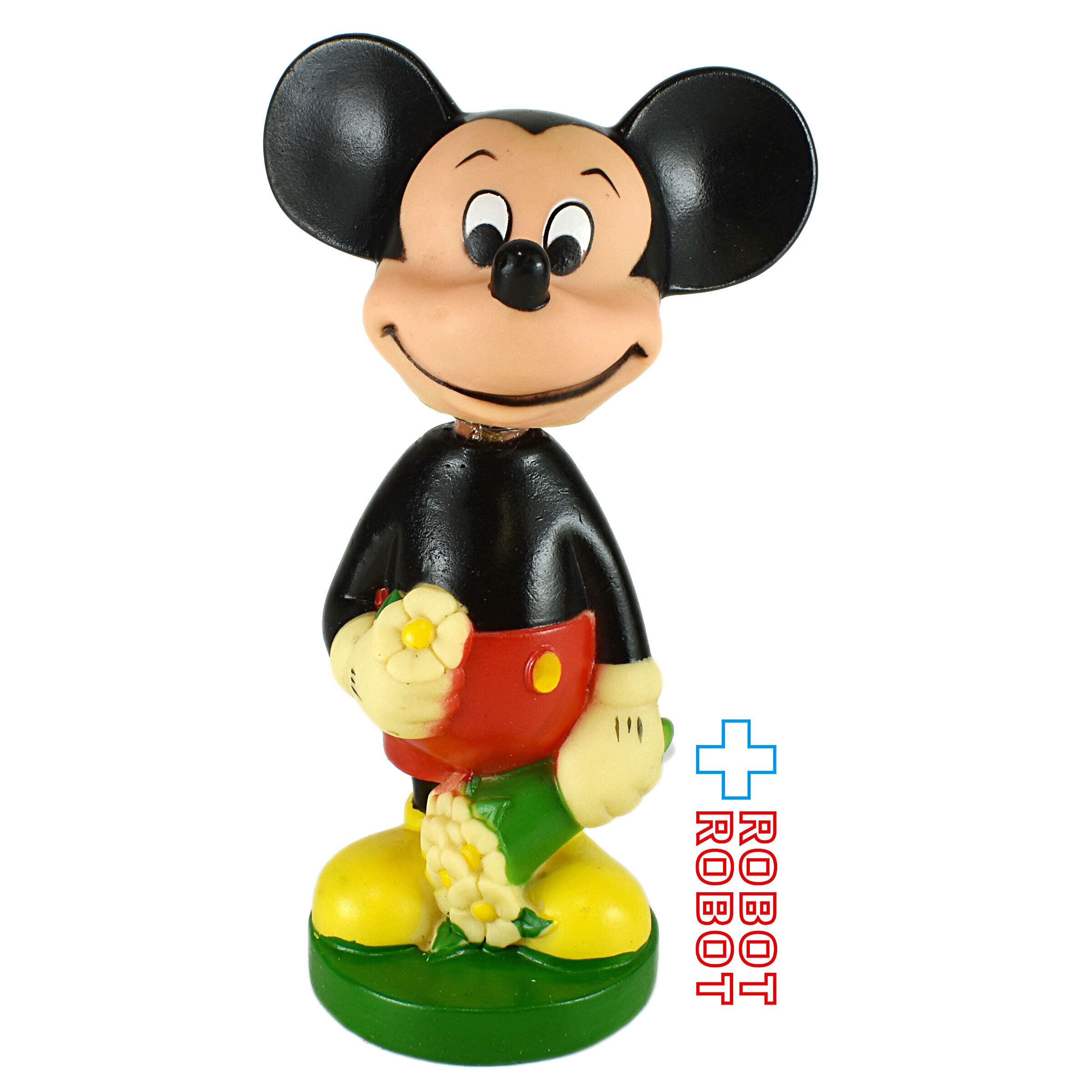 ディズニー ミッキーマウス ボビングヘッズ ラバーフィギュア