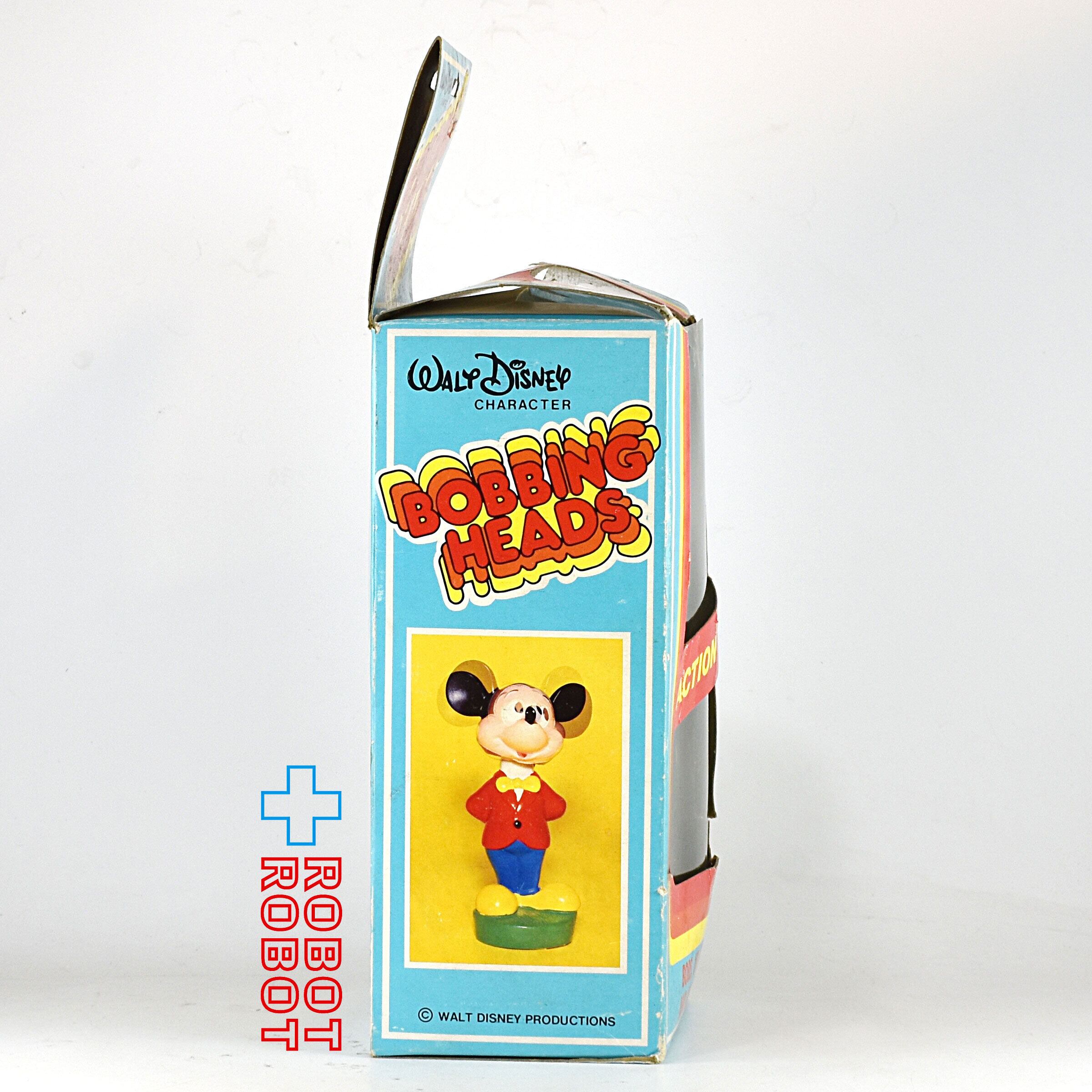 ディズニー ミッキーマウス ボビングヘッズ ラバーフィギュア