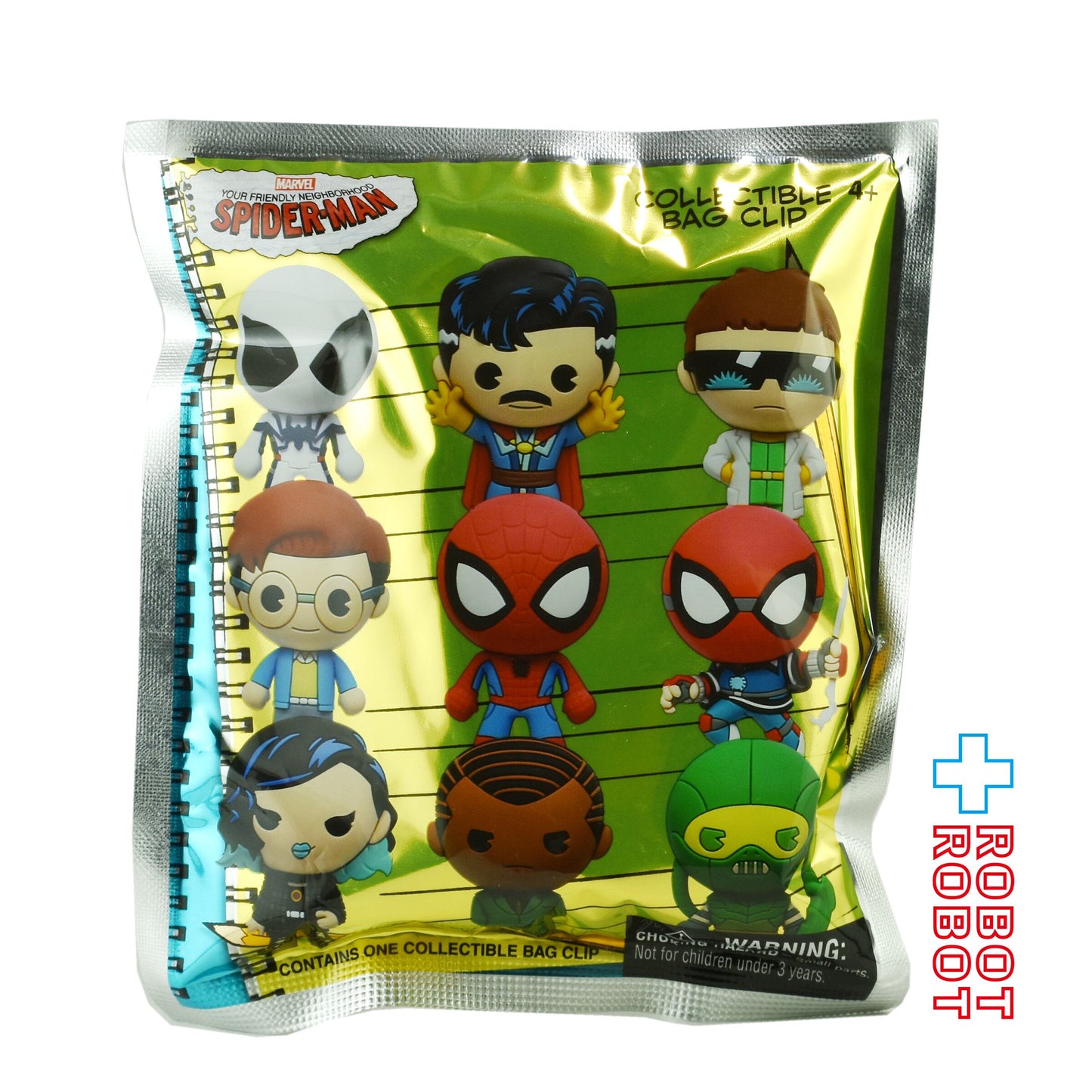 モノグラム フィギュラル バッグ クリップ マーベル フレンドリー・ネイバーフッド・スパイダーマン 1パック 未開封