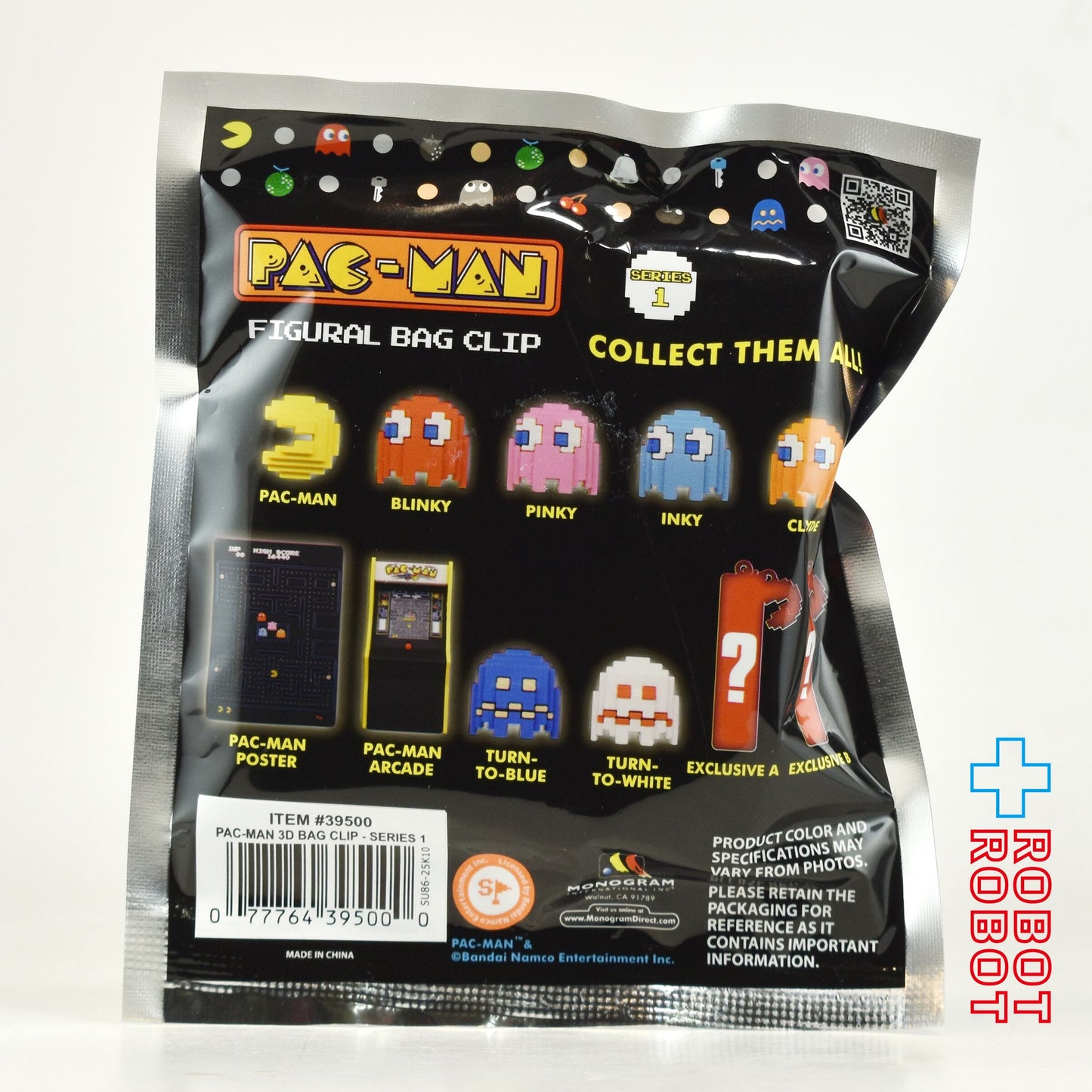 モノグラム フィギュラル バッグ クリップ パックマン  1パック 未開封