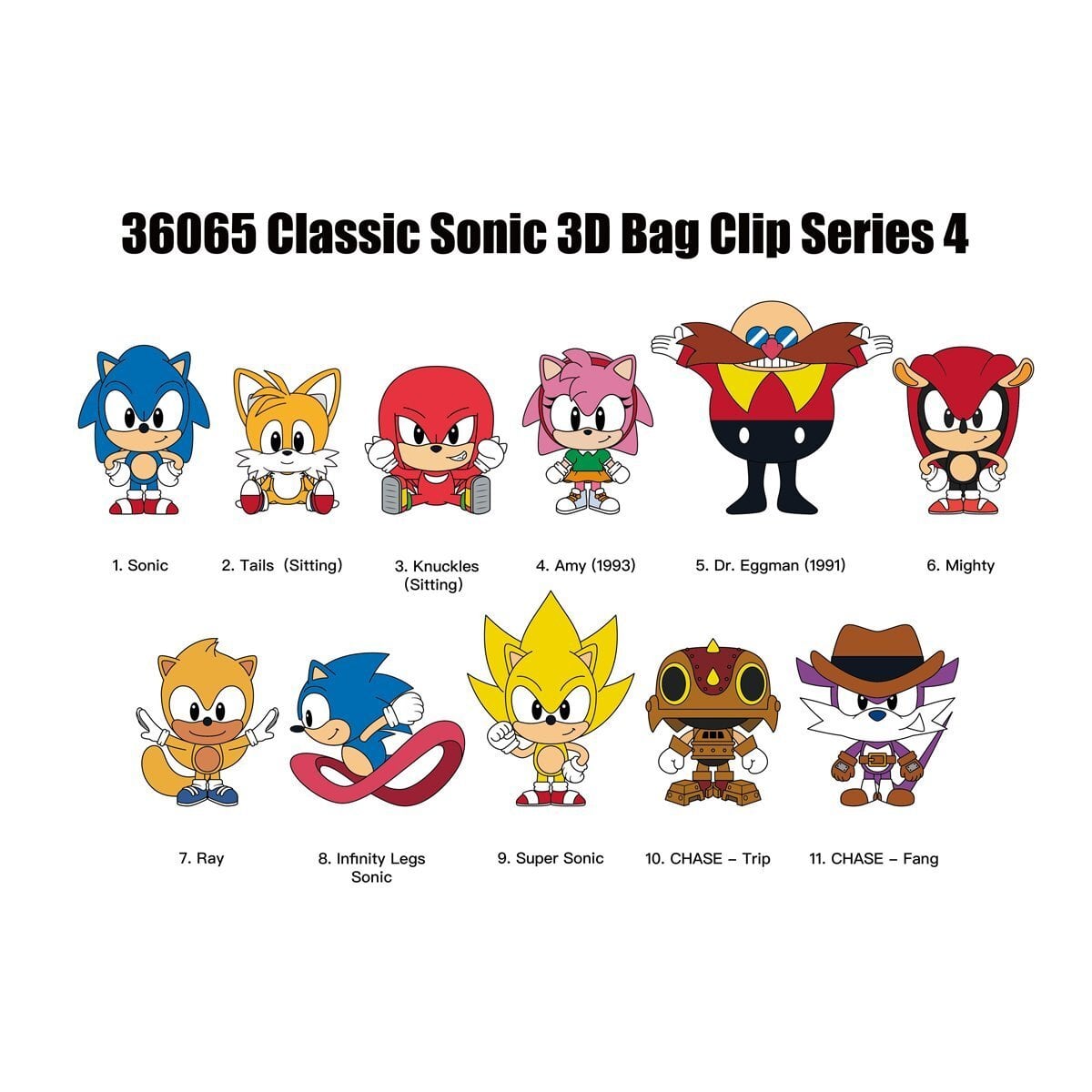 モノグラム フィギュラル バッグ クリップ ソニック・ザ・ヘッジホッグ