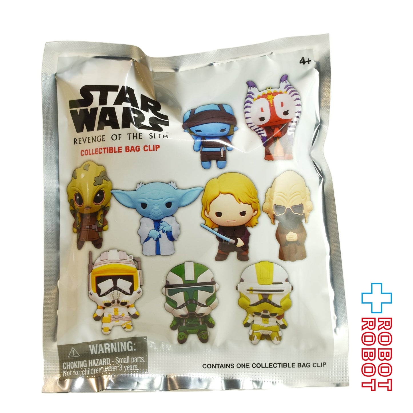 モノグラム フィギュラル バッグ クリップ スター・ウォーズ  エピソード3 1パック 未開封