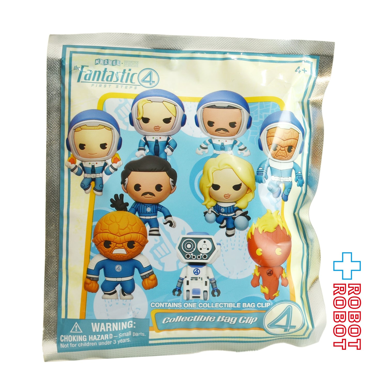 モノグラム フィギュラル バッグ クリップ ファンタスティック4 ファーストステップ 1パック 未開封