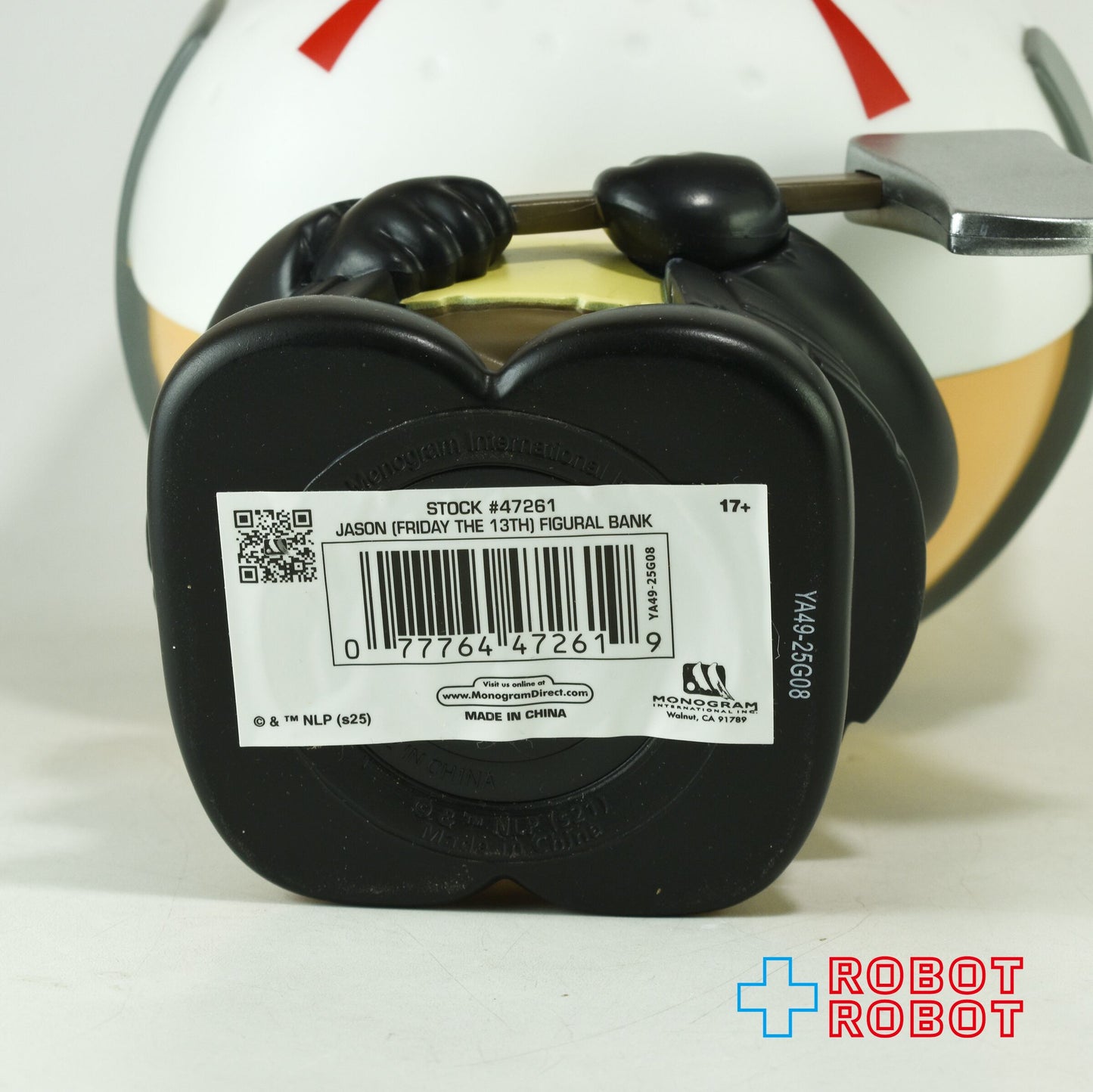 モノグラム 13日の金曜日 ジェイソン・ボーヒーズ ソフビ貯金箱