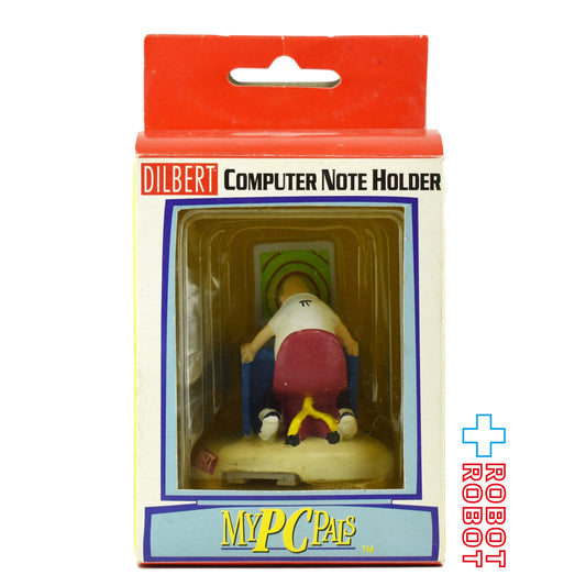 ディルバート コンピューターノートホルダー ディルバートミニスタチュー 未開封 1997