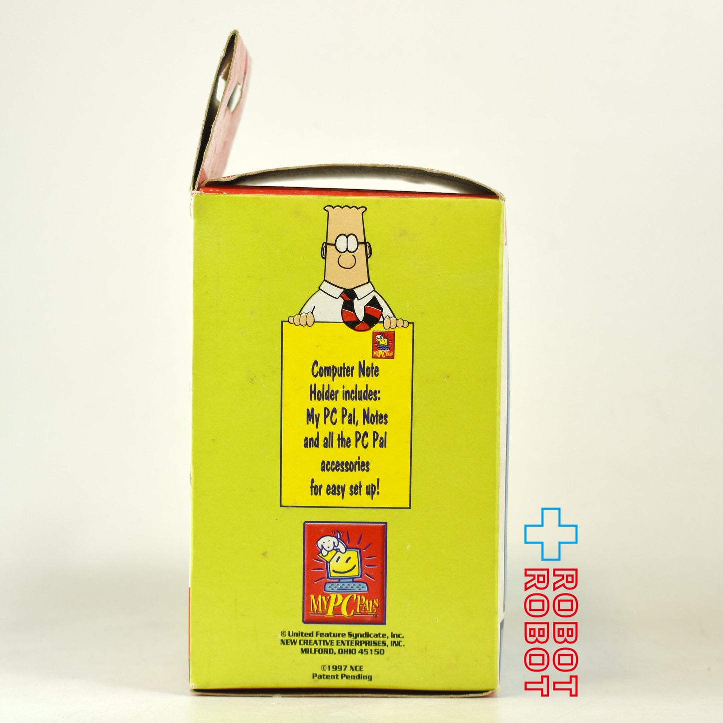 ディルバート コンピューターノートホルダー ディルバートミニスタチュー 未開封 1997