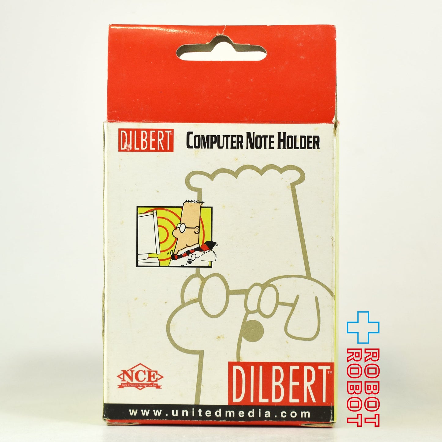 ディルバート コンピューターノートホルダー ディルバートミニスタチュー 未開封 1997