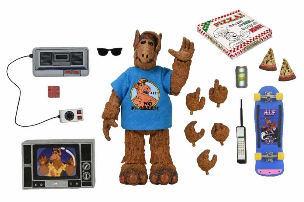 ネカ ALF アルフ ゴードン・シャムウェイ トータリー 80's Ver. アルティメット 7インチ アクションフィギュア 未開封