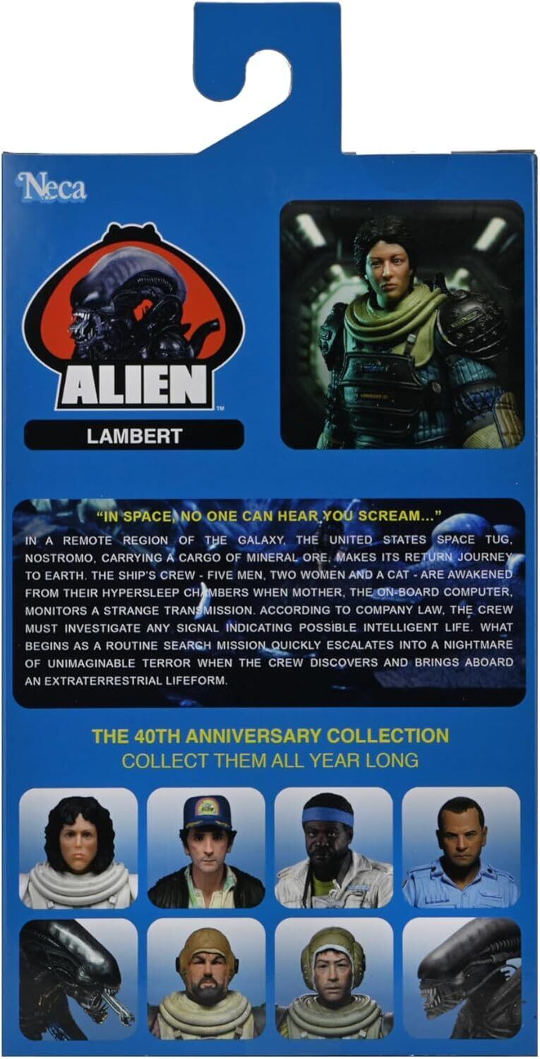 NECA エイリアン 40th アニバーサリー ランバート 7インチ アクションフィギュア 未開封