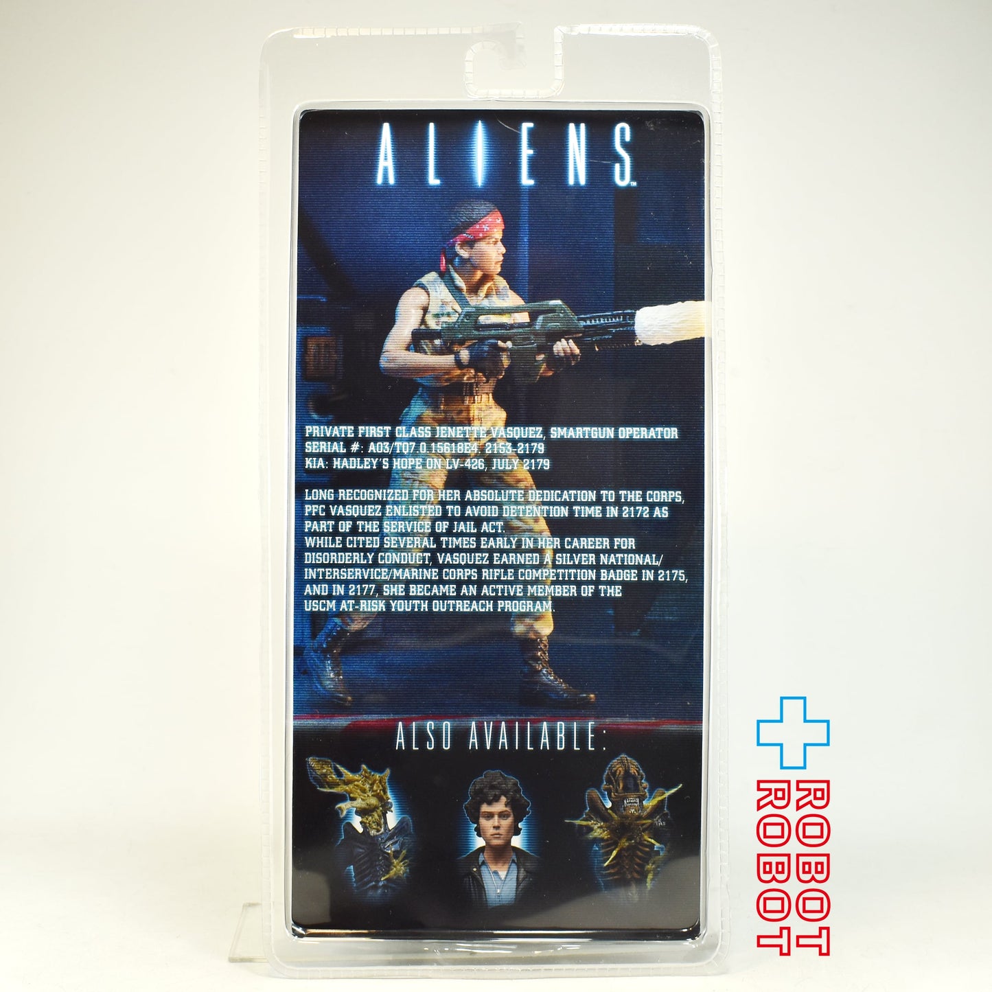 ネカ エイリアン シリーズ12 エイリアンズ / ジェニット・バスケス [BDUs] 7インチアクションフィギュア US版 未開封