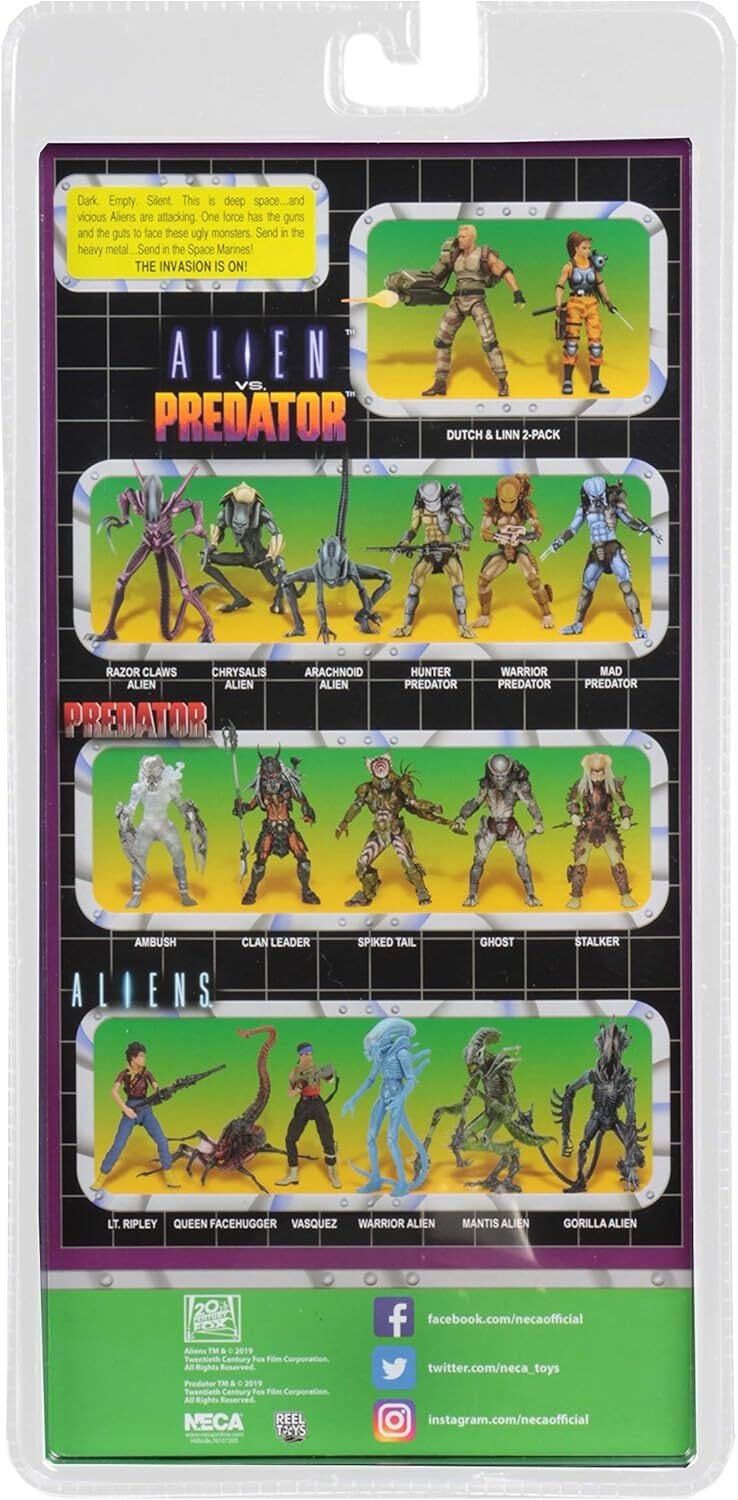 ネカ エイリアン シリーズ13 エイリアン / スネーク・エイリアン 7インチアクションフィギュア 未開封