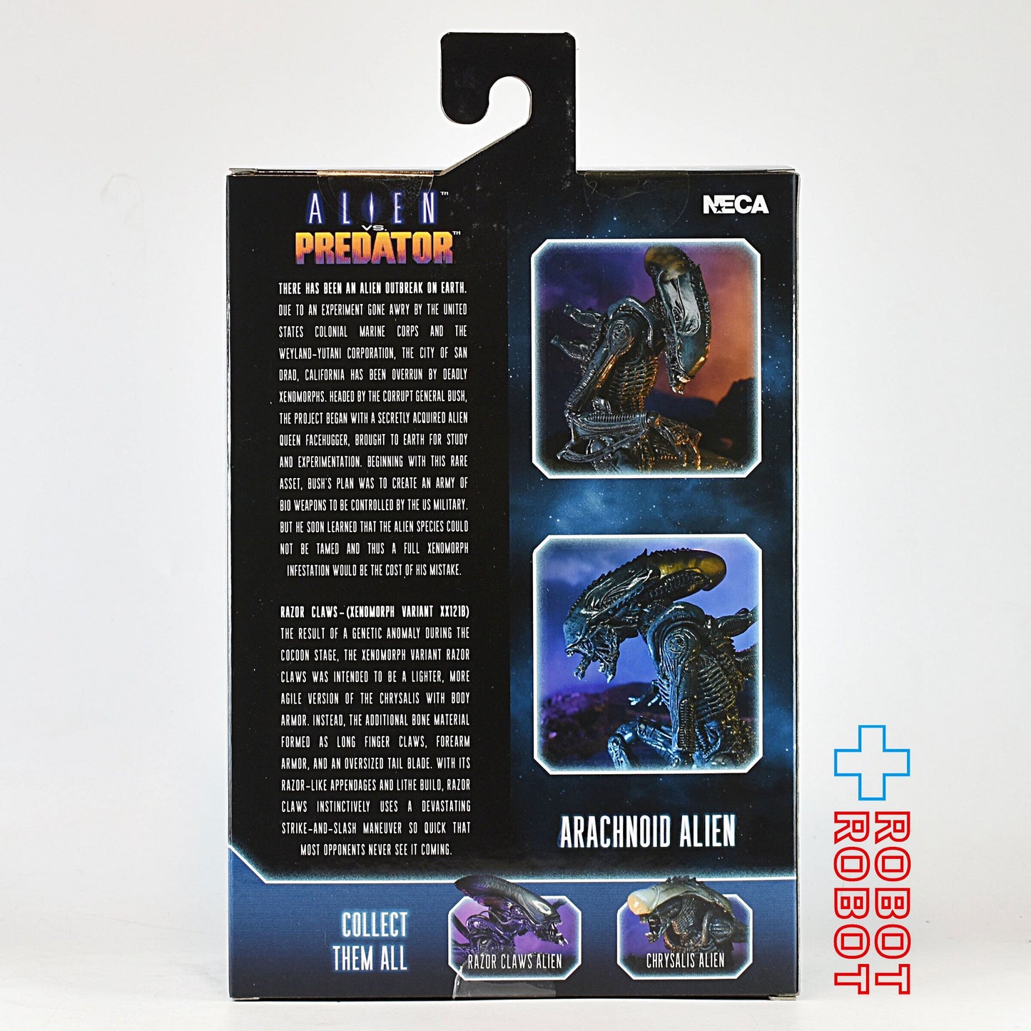 ネカ NECA エイリアン VS プレデター ムービー・デコ アラクノイド・エイリアン 7インチ アクションフィギュア 箱入