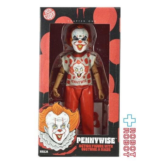 ネカ ベン・クーパー シリーズ9 ハロウィン コスチューム キッズコレクション IT イット それが見えたら、終わり。 ペニーワイズ 6インチ アクションドール 未開封