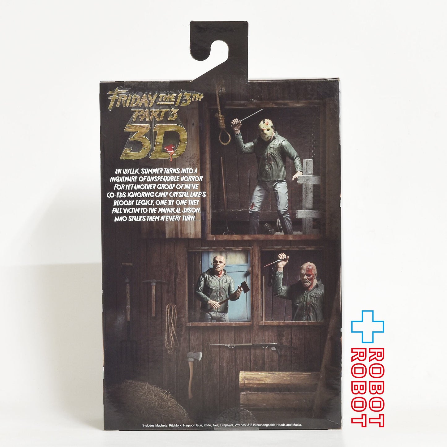 NECA 13日の金曜日 PART3 ジェイソン 7インチ アルティメット アクションフィギュア 未開封