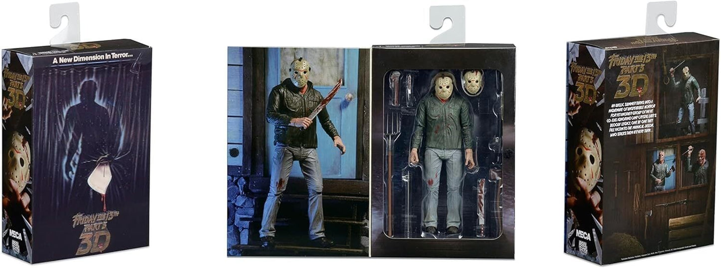 NECA 13日の金曜日 PART3 ジェイソン 7インチ アルティメット アクションフィギュア 未開封