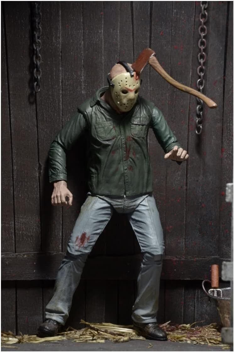 NECA 13日の金曜日 PART3 ジェイソン 7インチ アルティメット アクションフィギュア 未開封