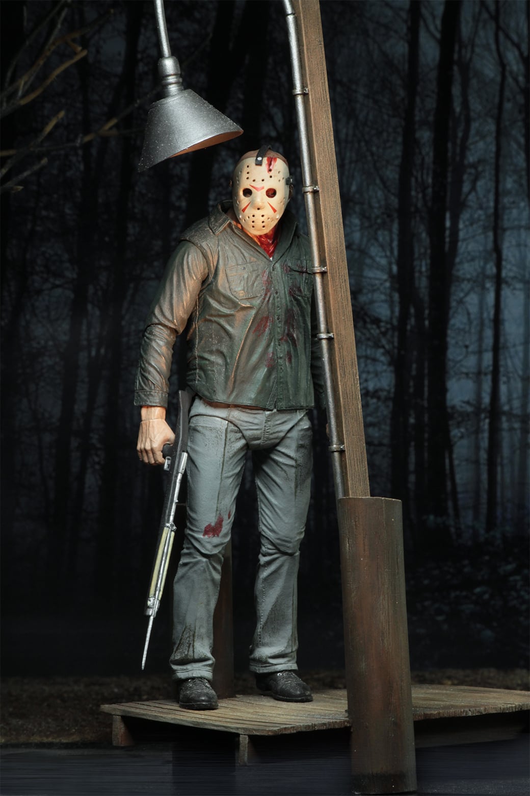 ネカ 13日の金曜日 7インチアクションフィギュア・シリーズ クリスタルレイク キャンプ アクセサリー パック 開封